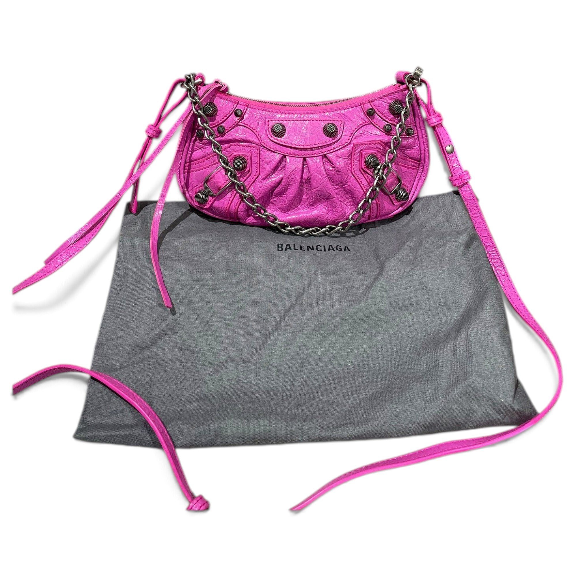 Le Cagole leather handbag
