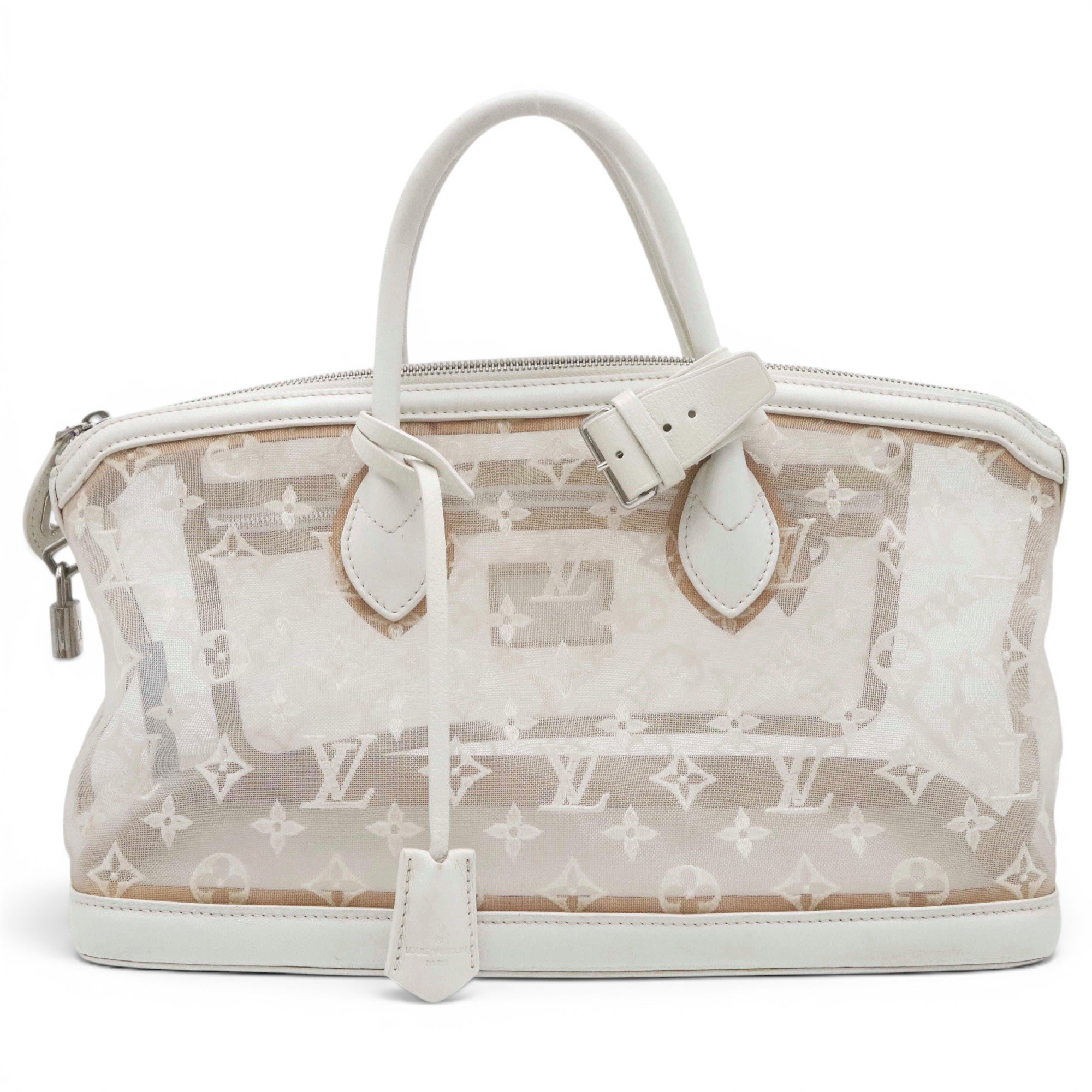 Lockit leather handbag