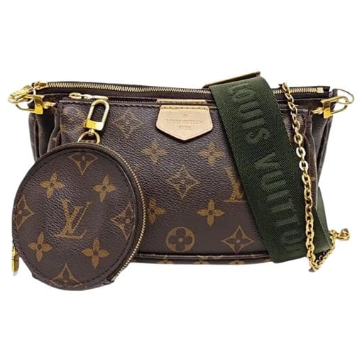 Maxi Multi Pochette Accessoires leather crossbody bag
