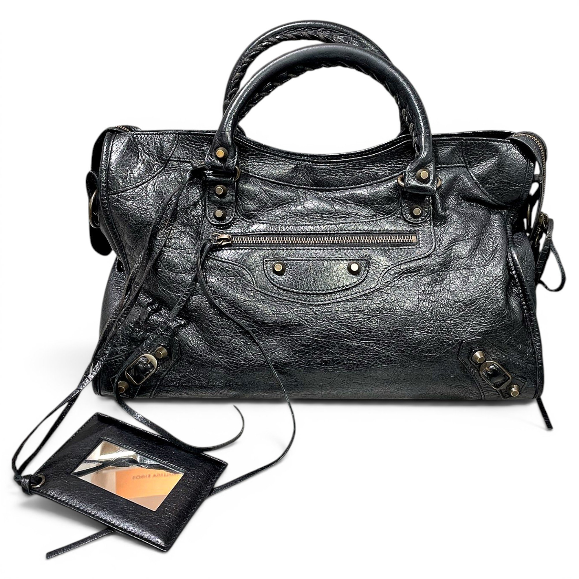 Neo Cagole City leather handbag