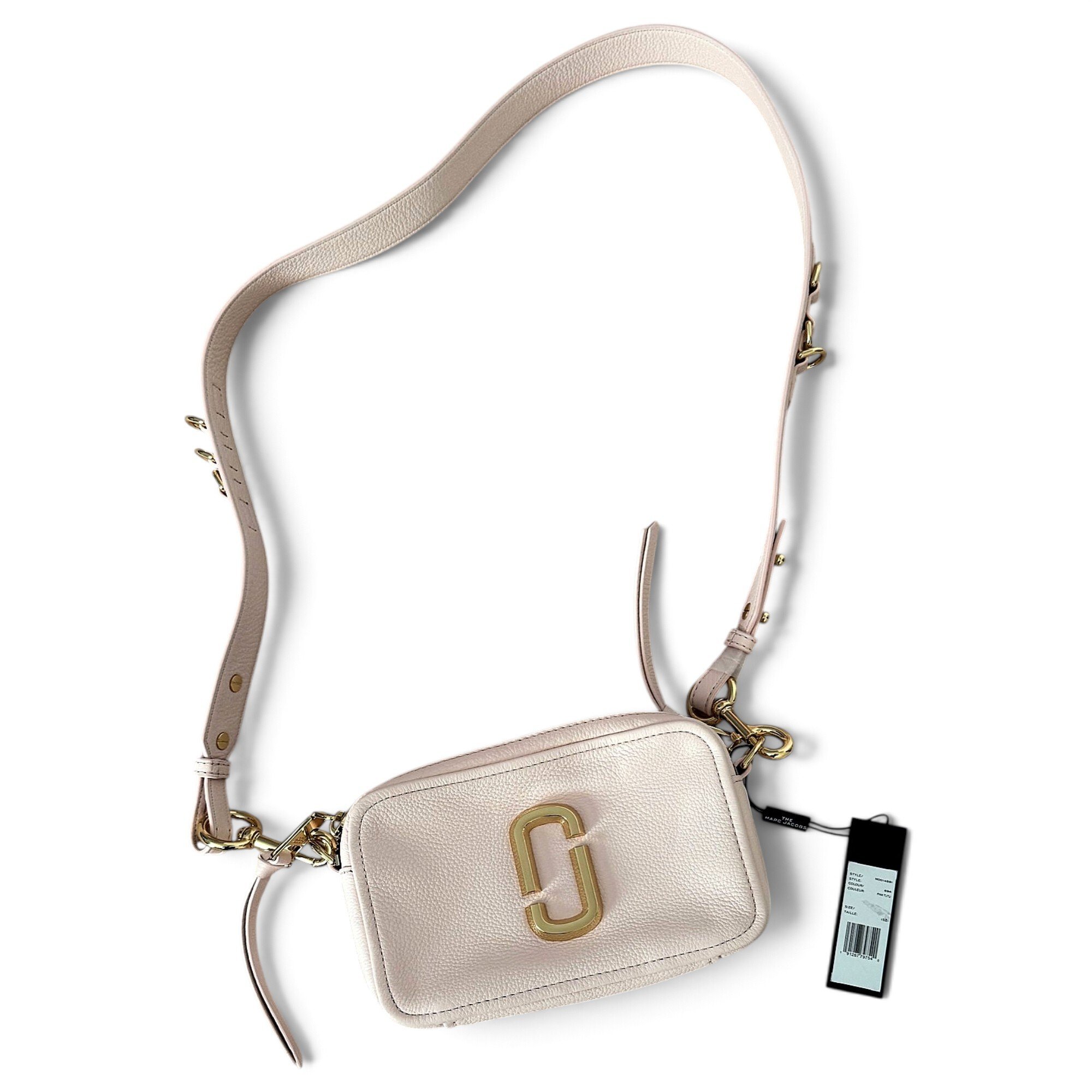 Snapshot leather crossbody bag
