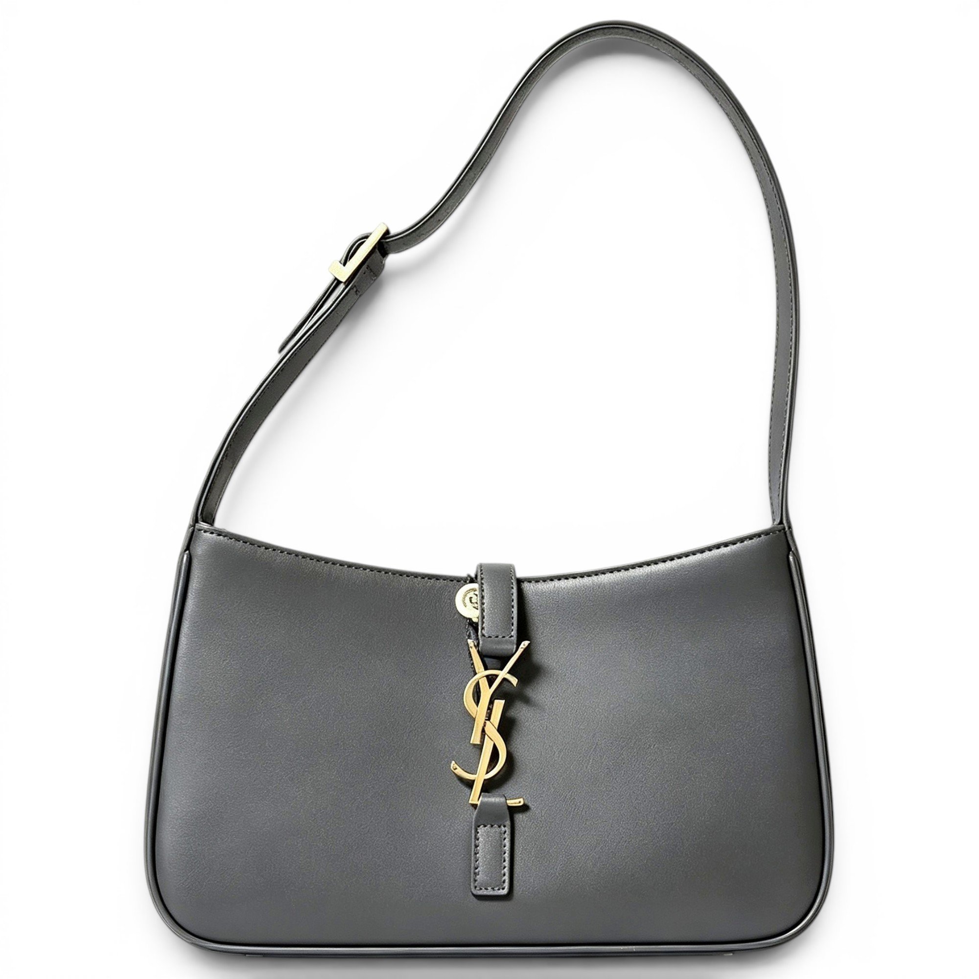 Le Fermoir Hobo leather handbag