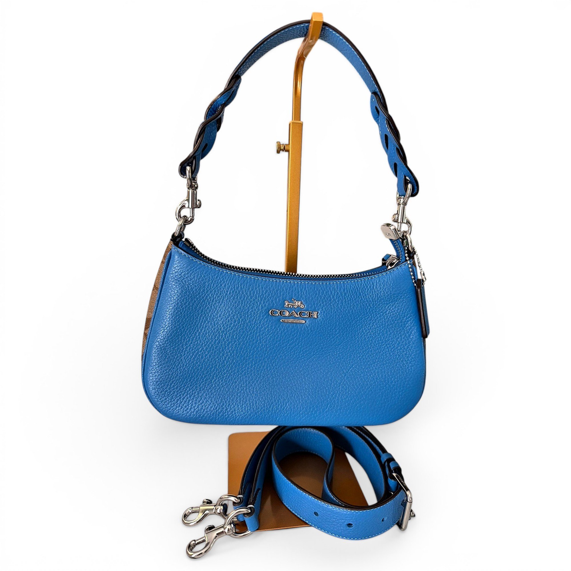 Leather handbag