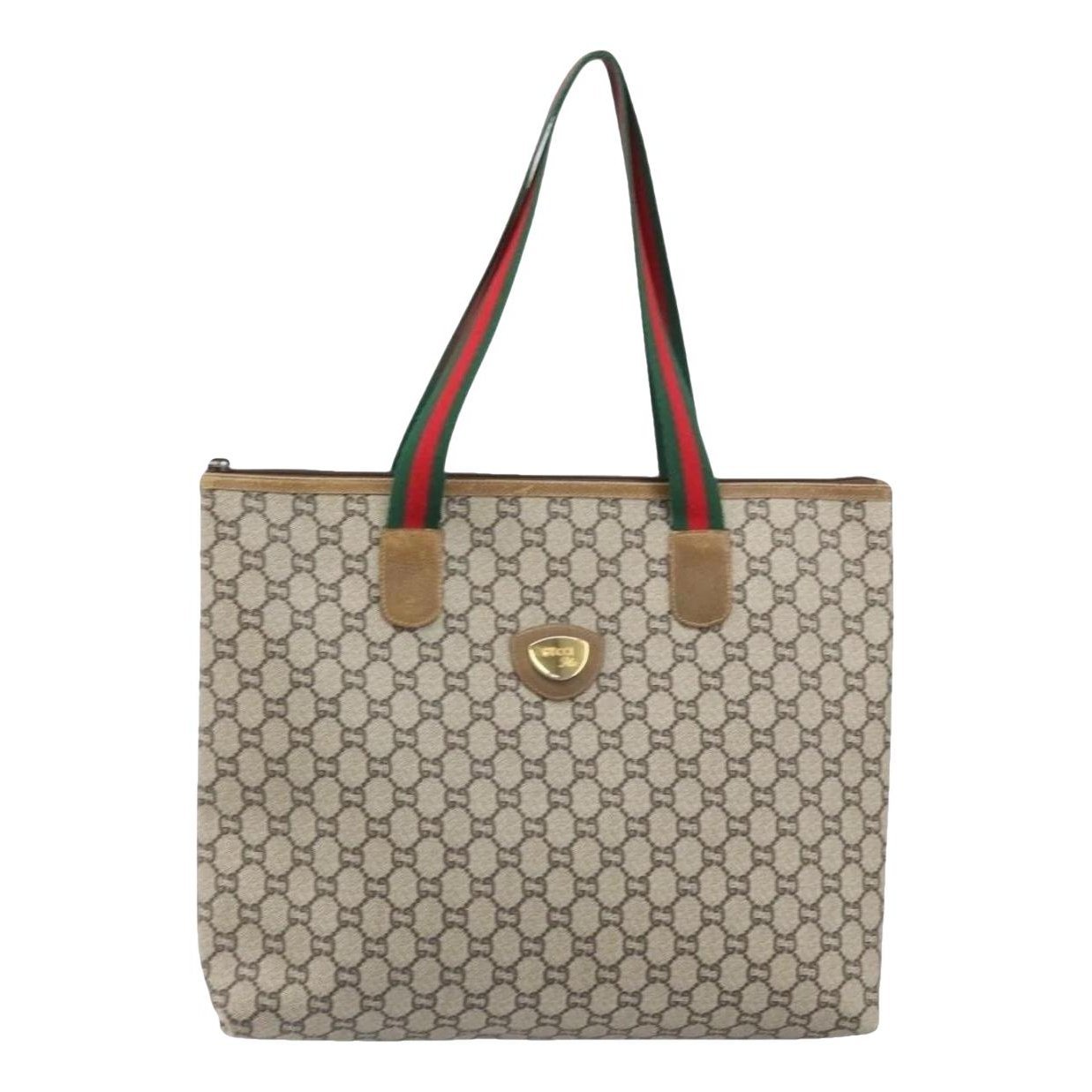 Leather tote