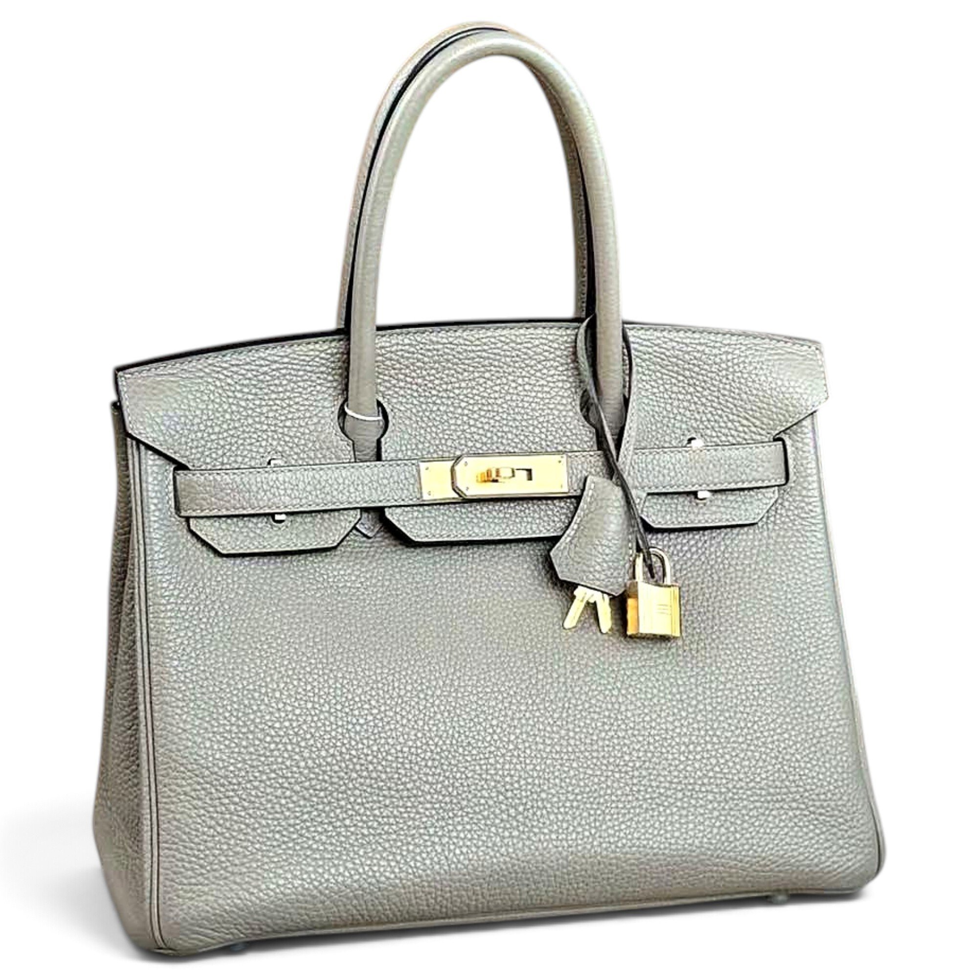 Birkin 30 leather handbag