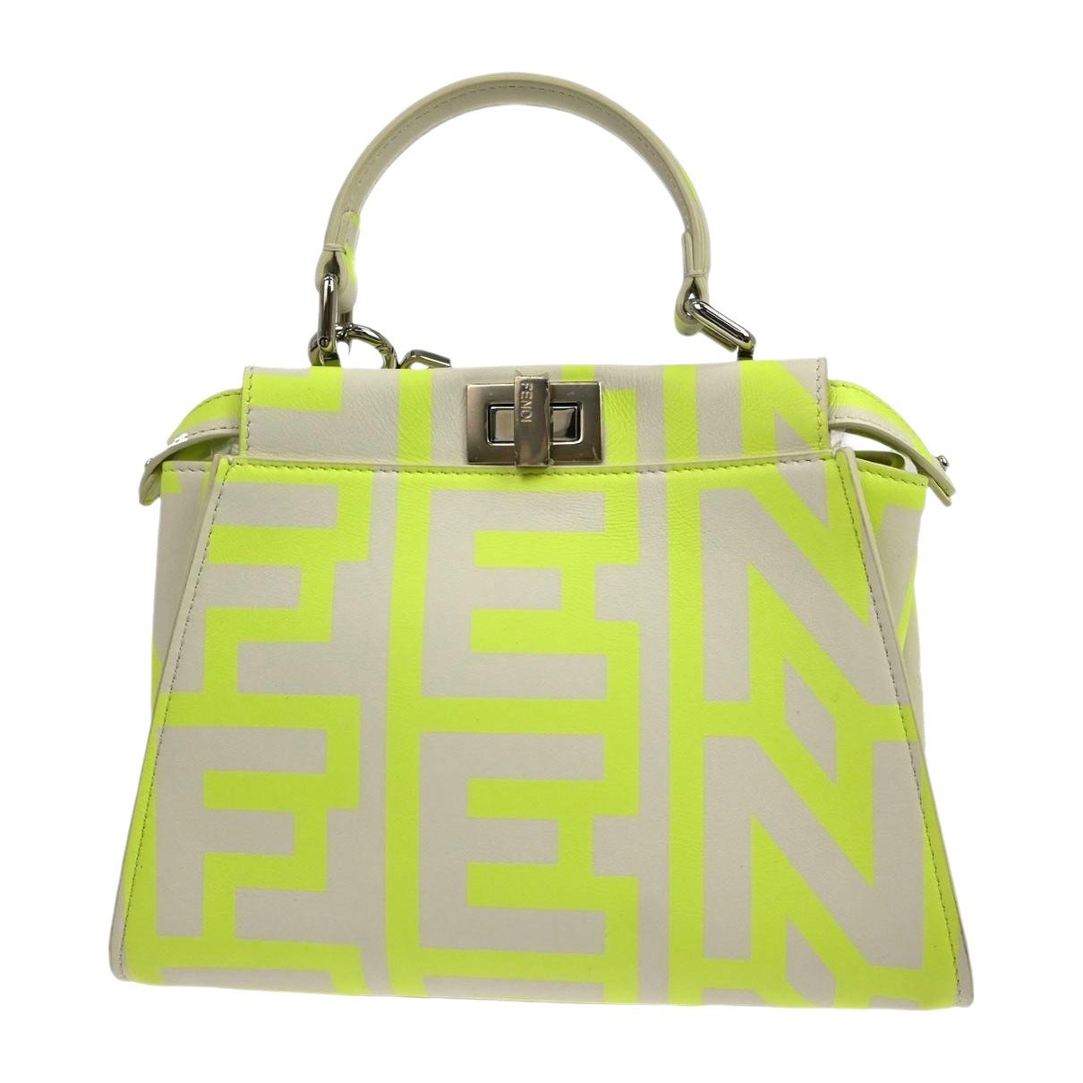 Fendi Peekaboo leather handbag