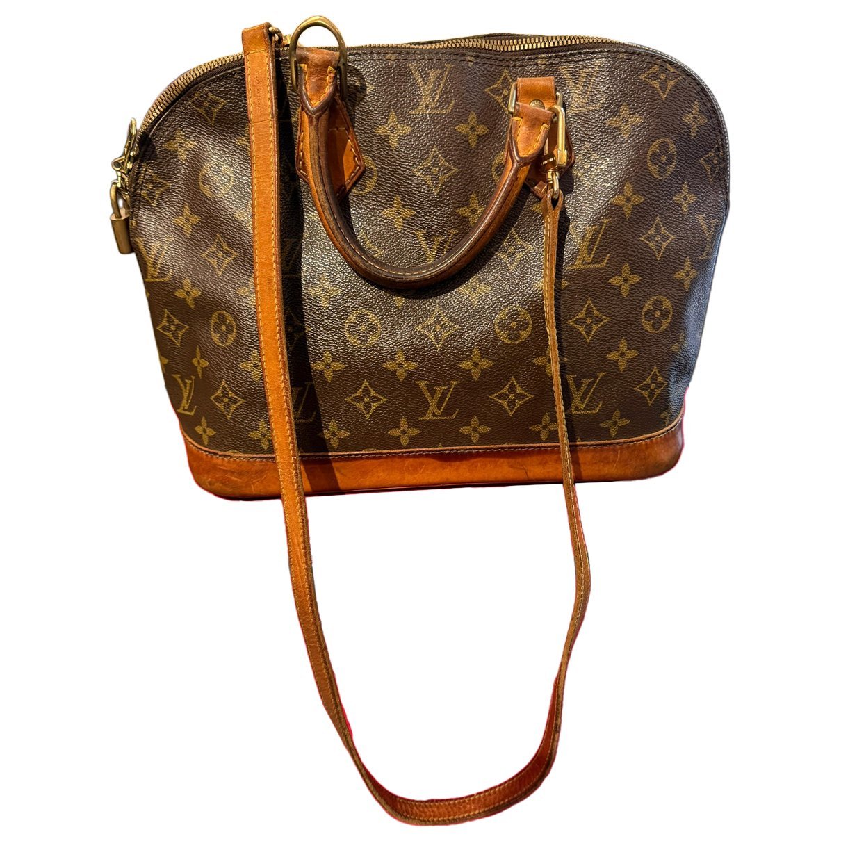 Alma leather handbag