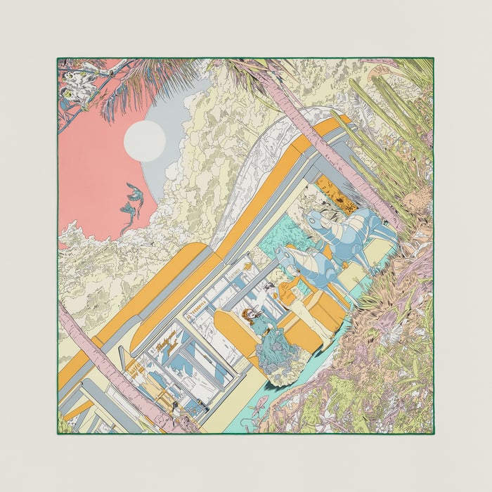 Rendez-Vous Galant scarf 70