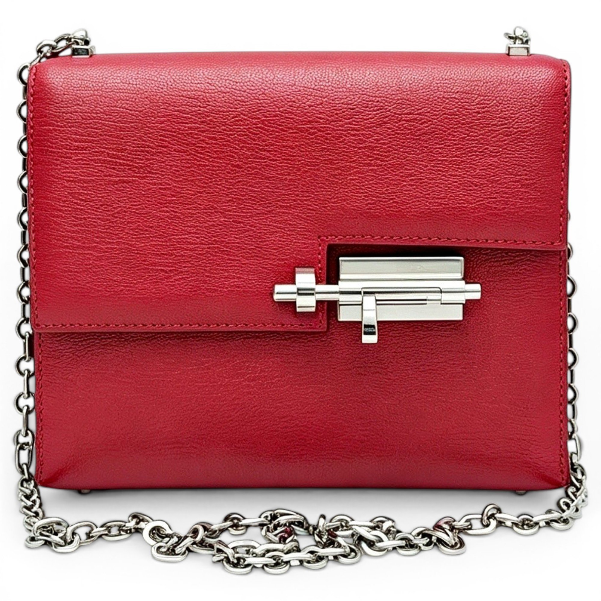 Verrou Mini leather handbag