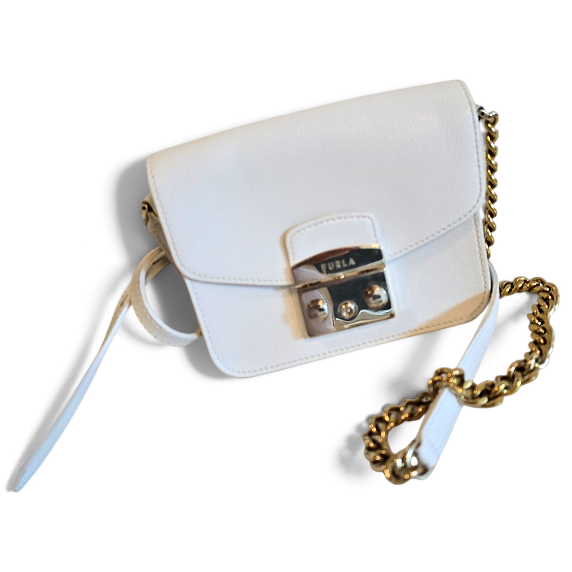 Metropolis leather crossbody bag