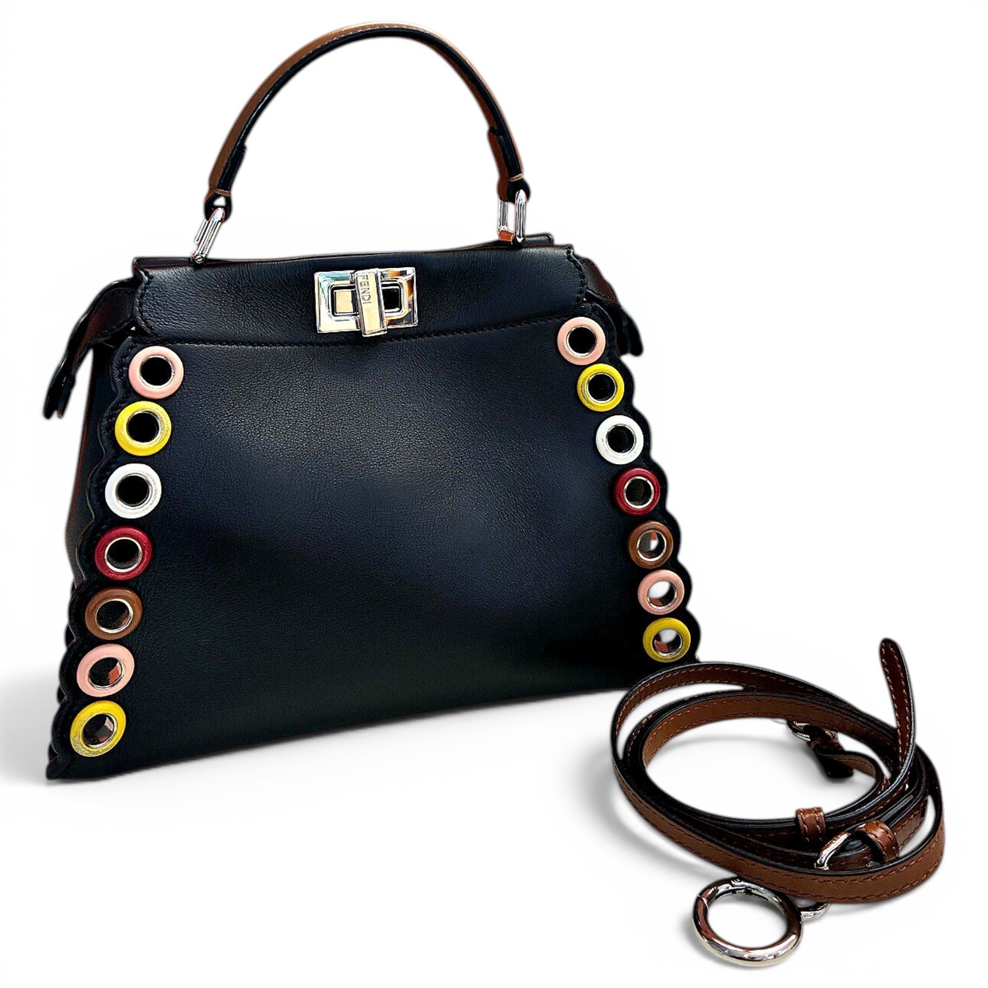 Leather handbag