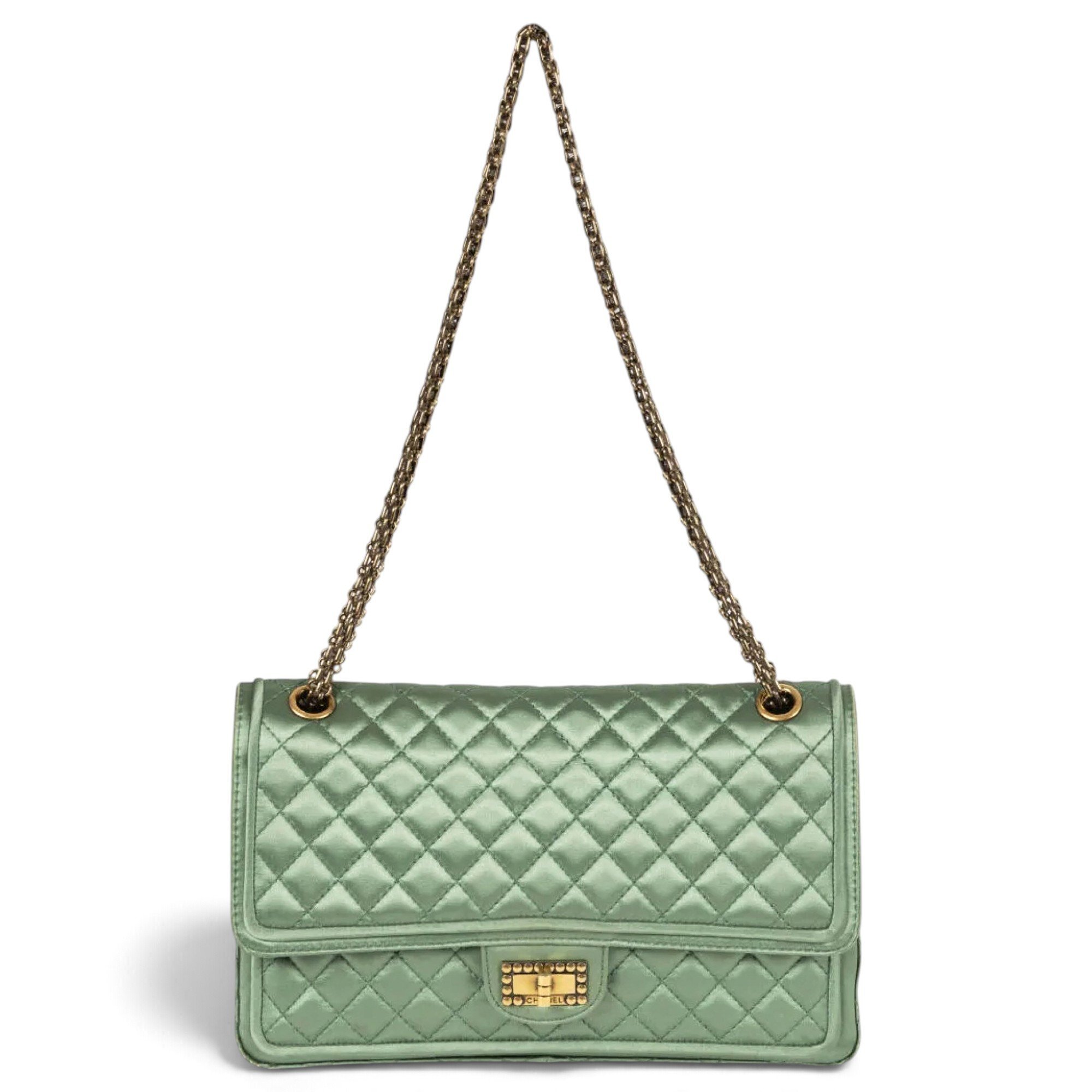 2.55 silk handbag