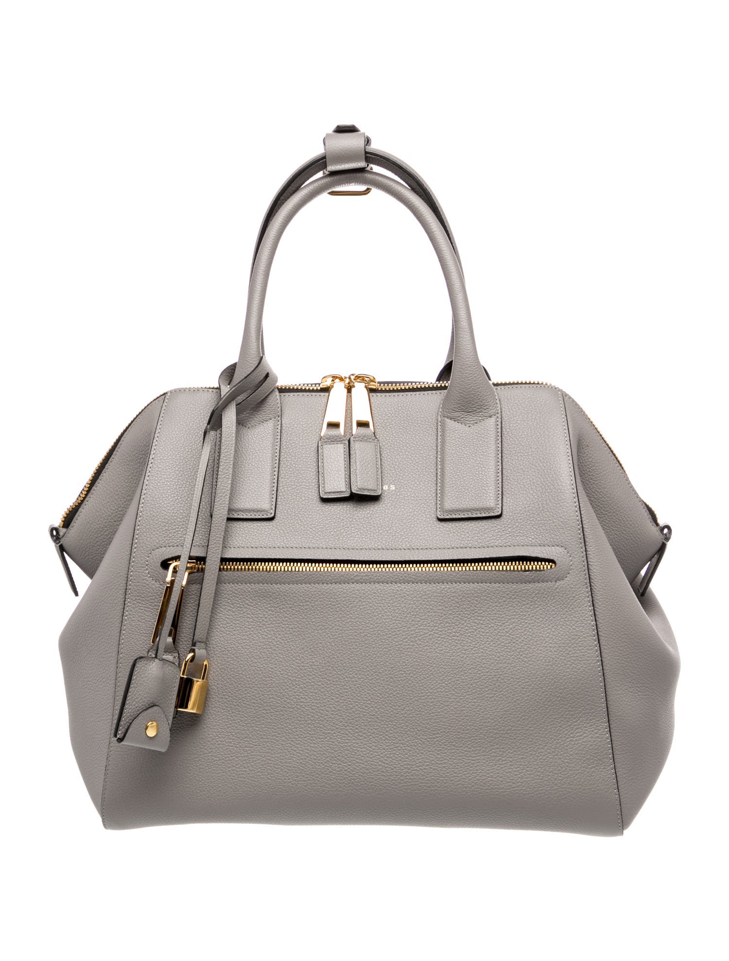 Leather Top Handle Bag