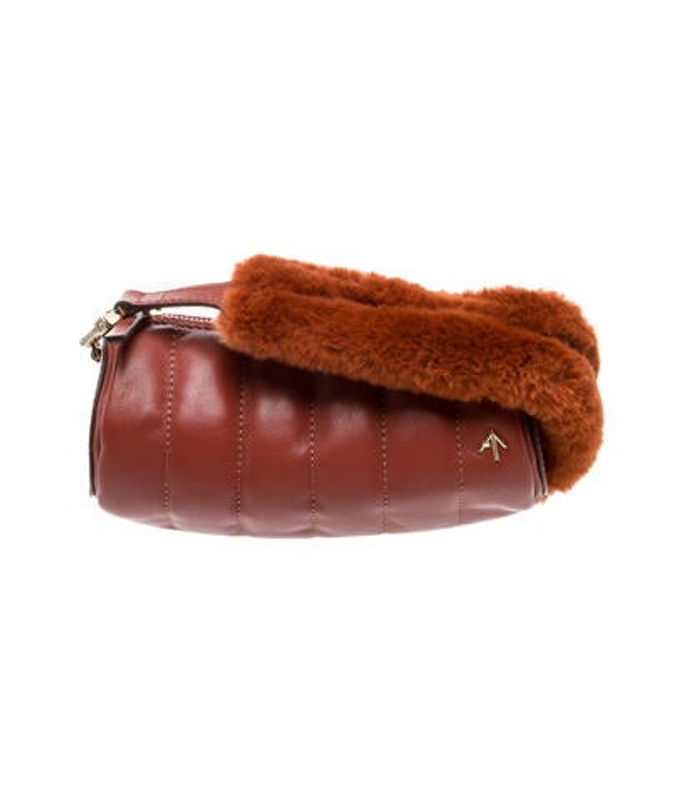 Manu Atelier Atelier Leather Top Handle Bag