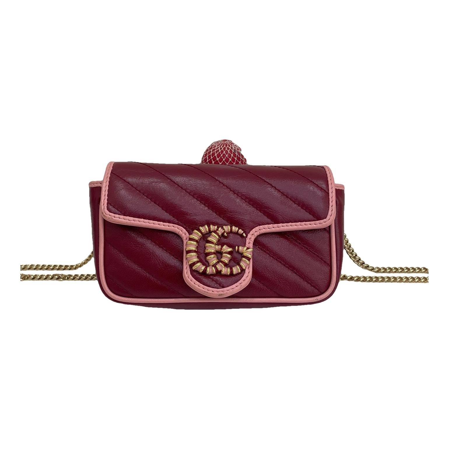 Marmont vegan leather clutch bag