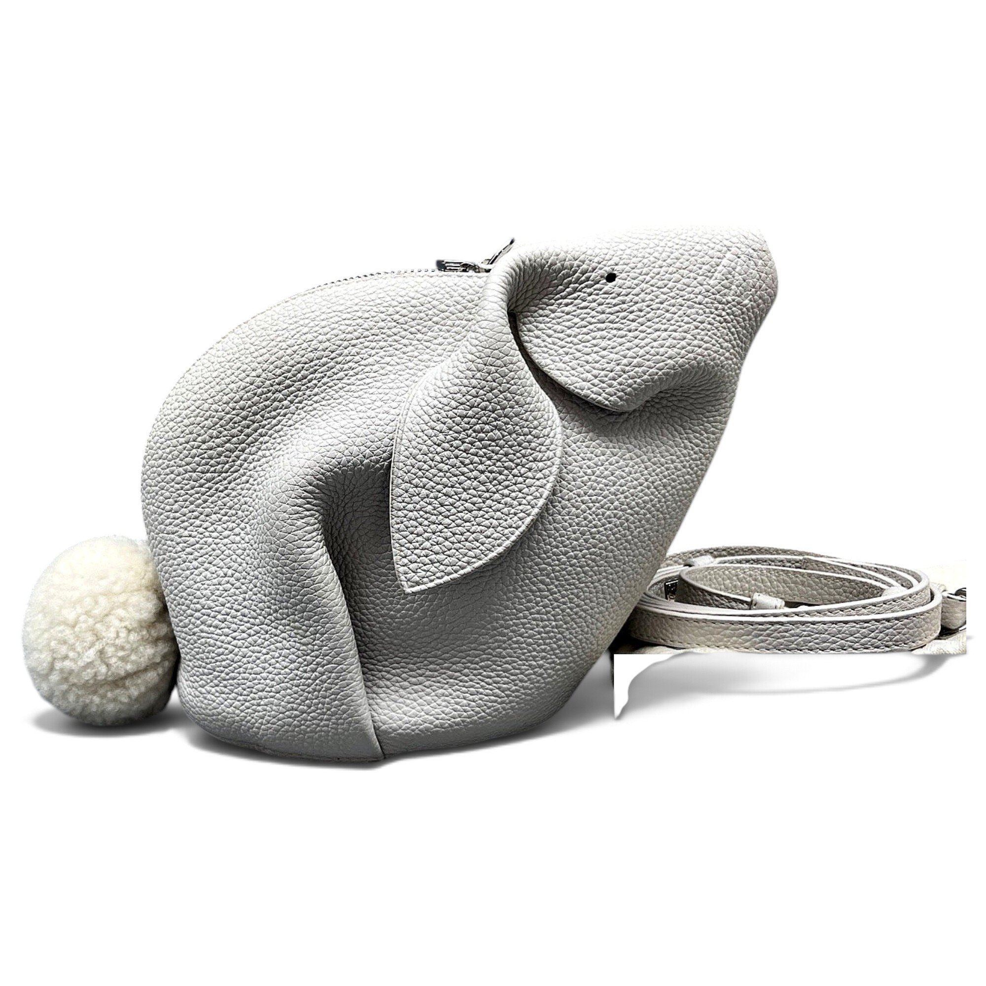 Animals leather handbag