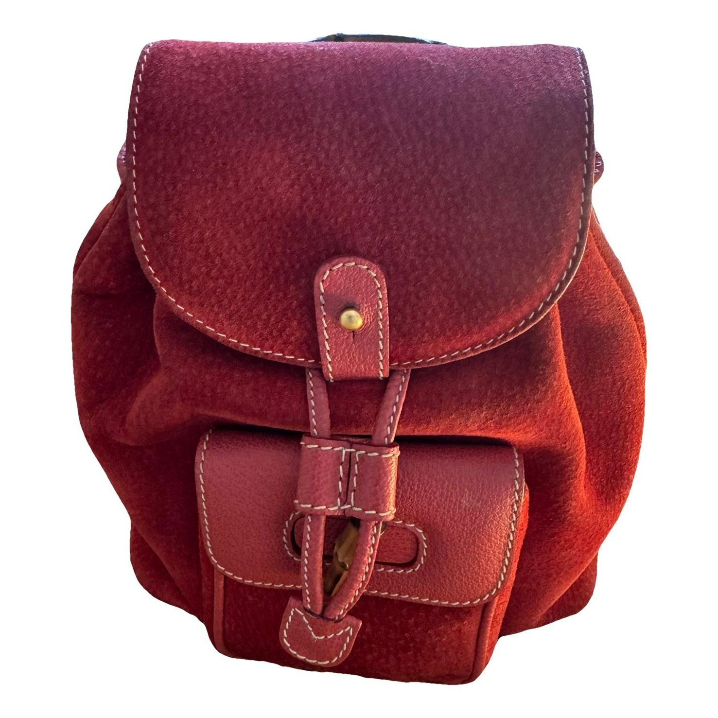 Bamboo Tassel Oval backpack