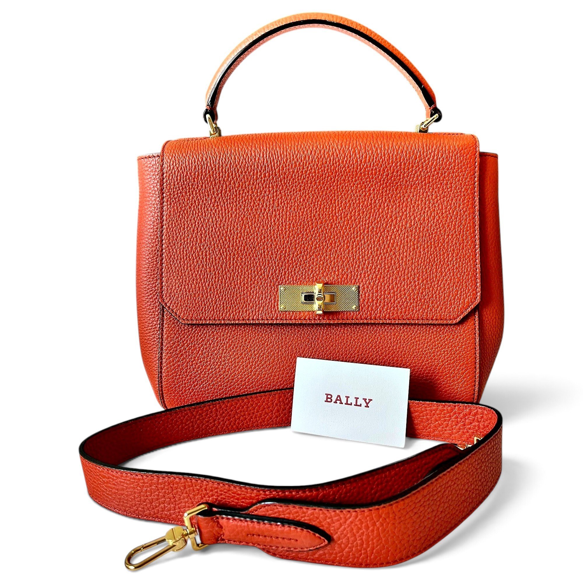 Leather handbag