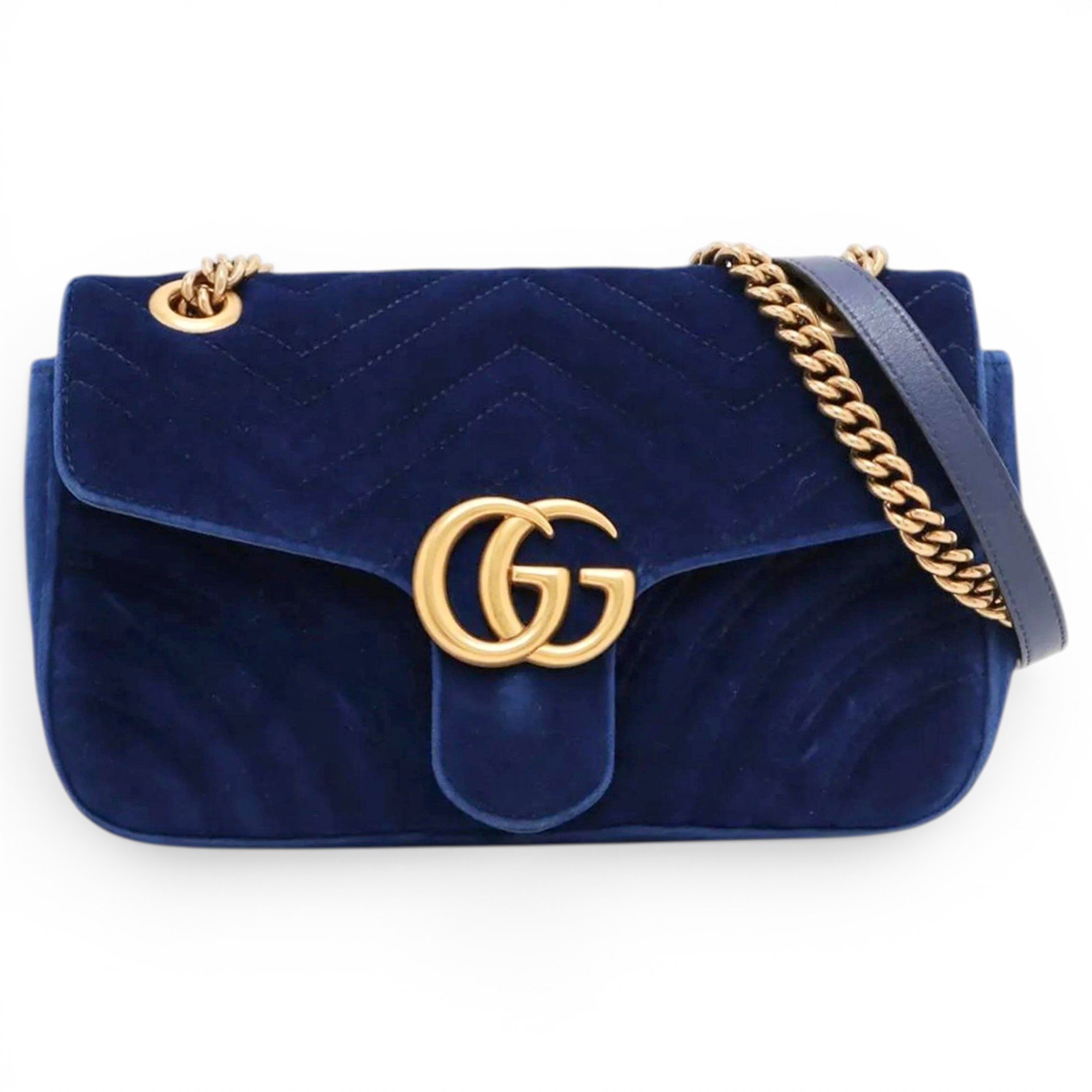 GG Marmont velvet handbag