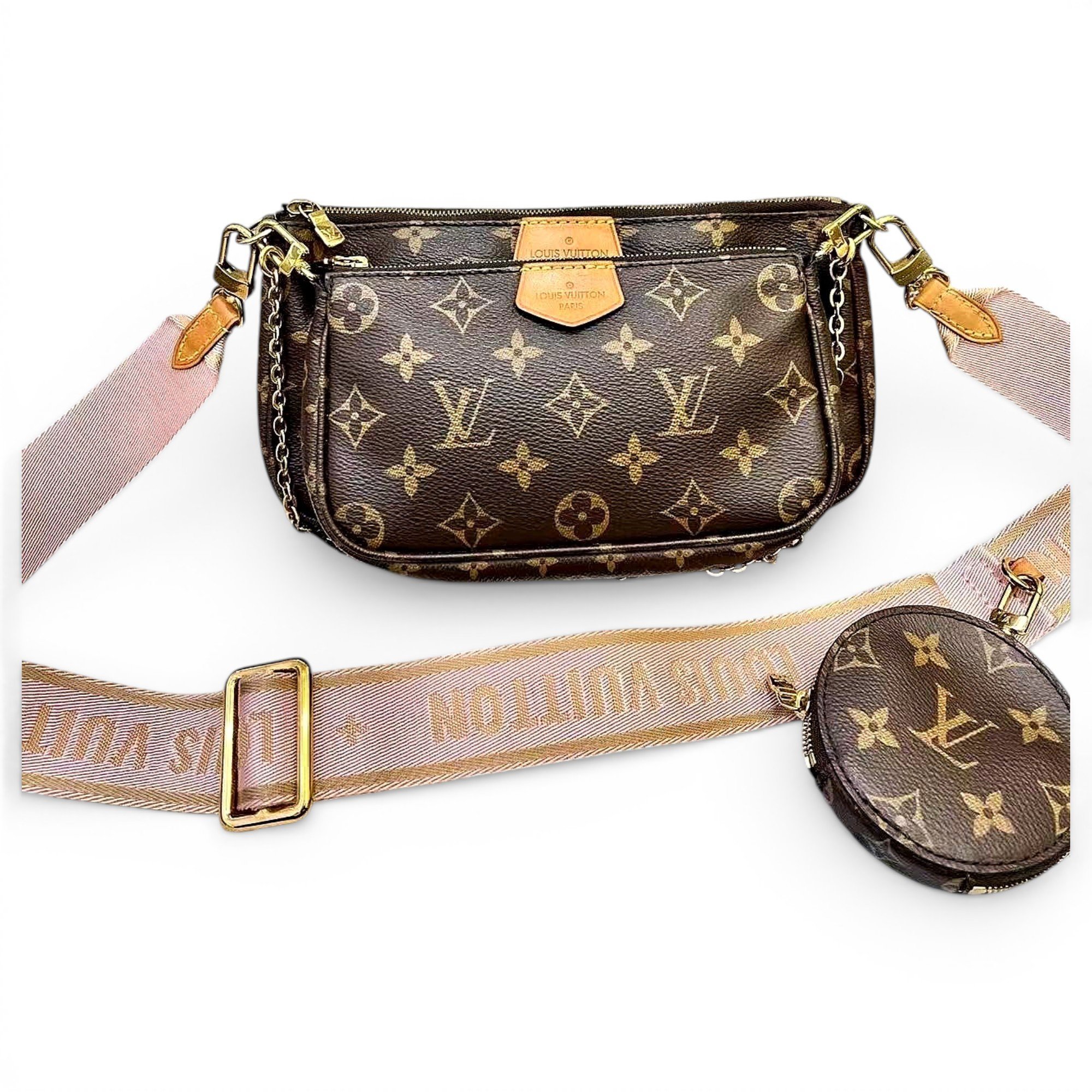 Multi Pochette Accessoires leather handbag