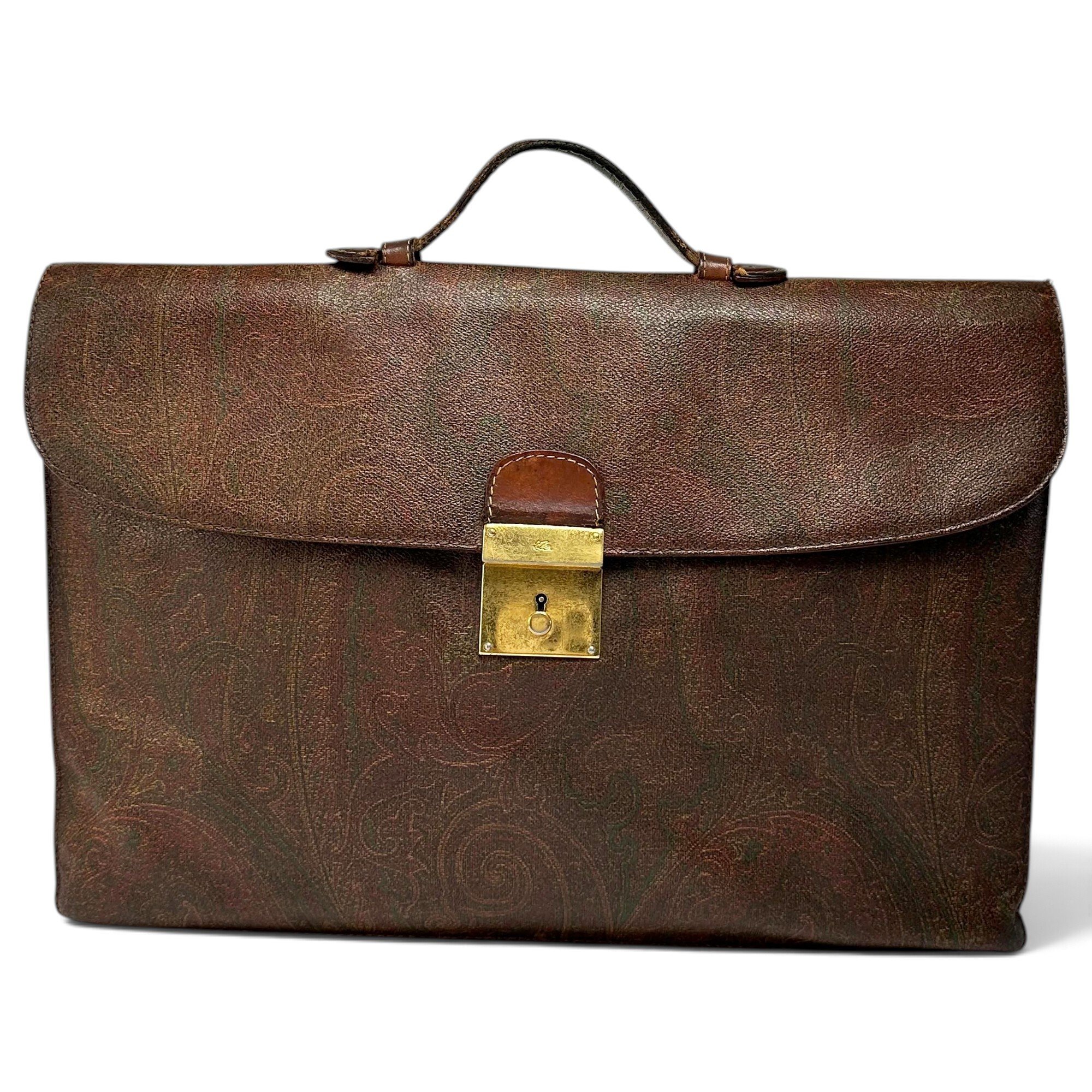 Leather satchel