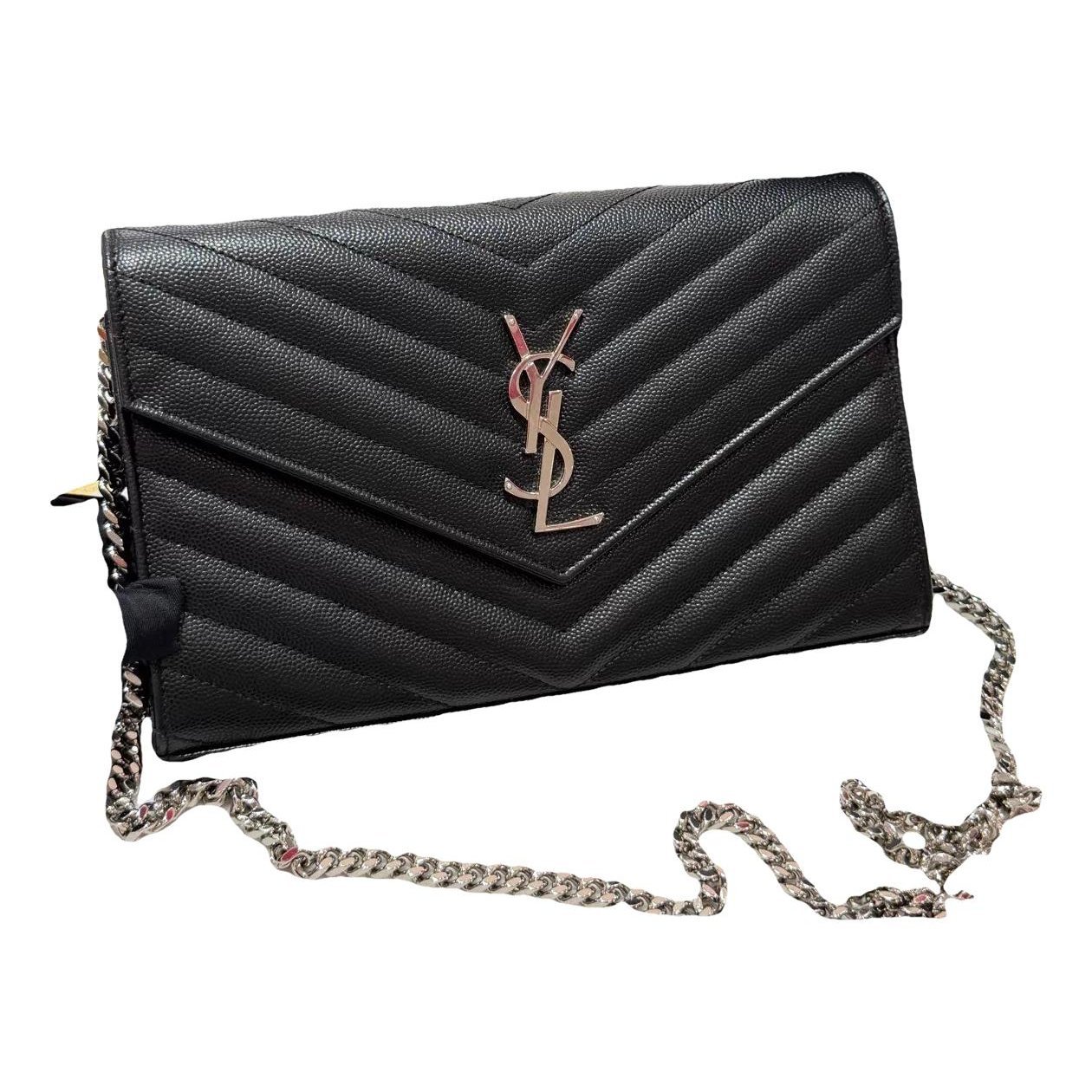 Portefeuille enveloppe leather handbag