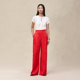 "Soleil de Soie Poudre" pants