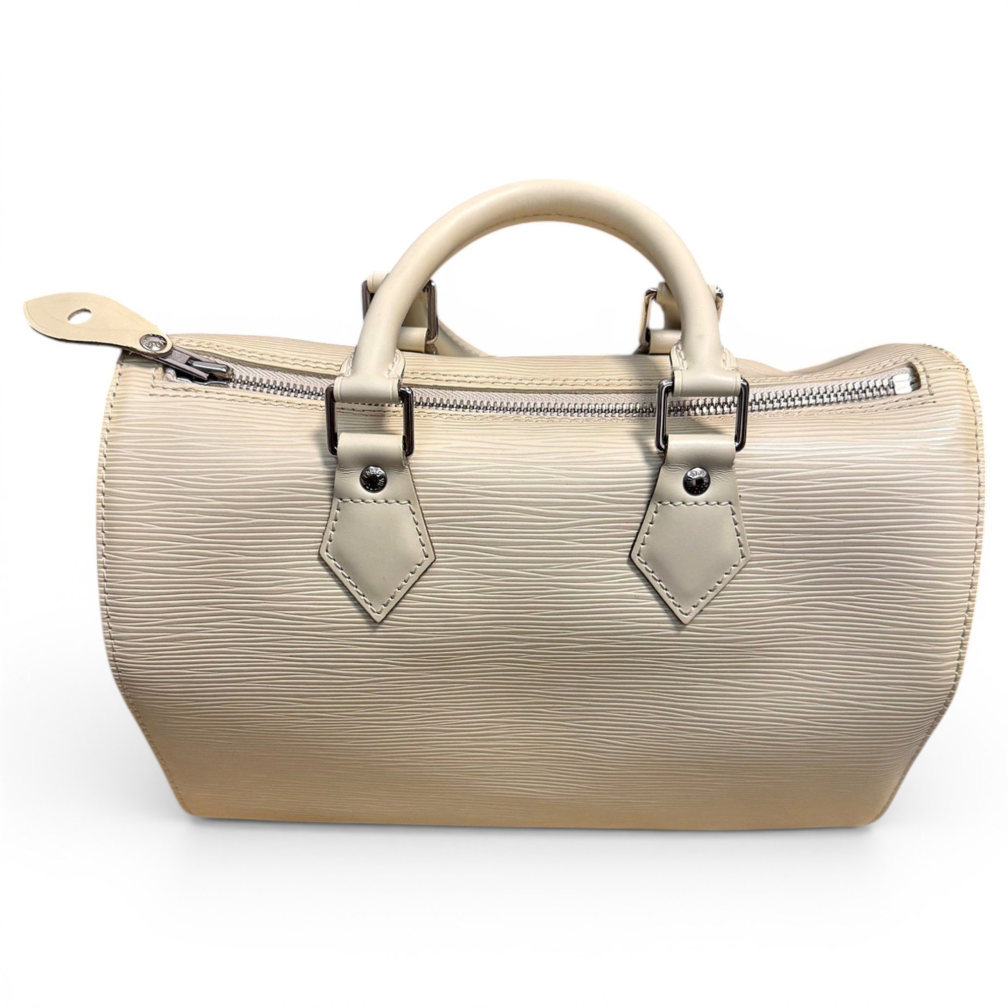 Speedy leather handbag