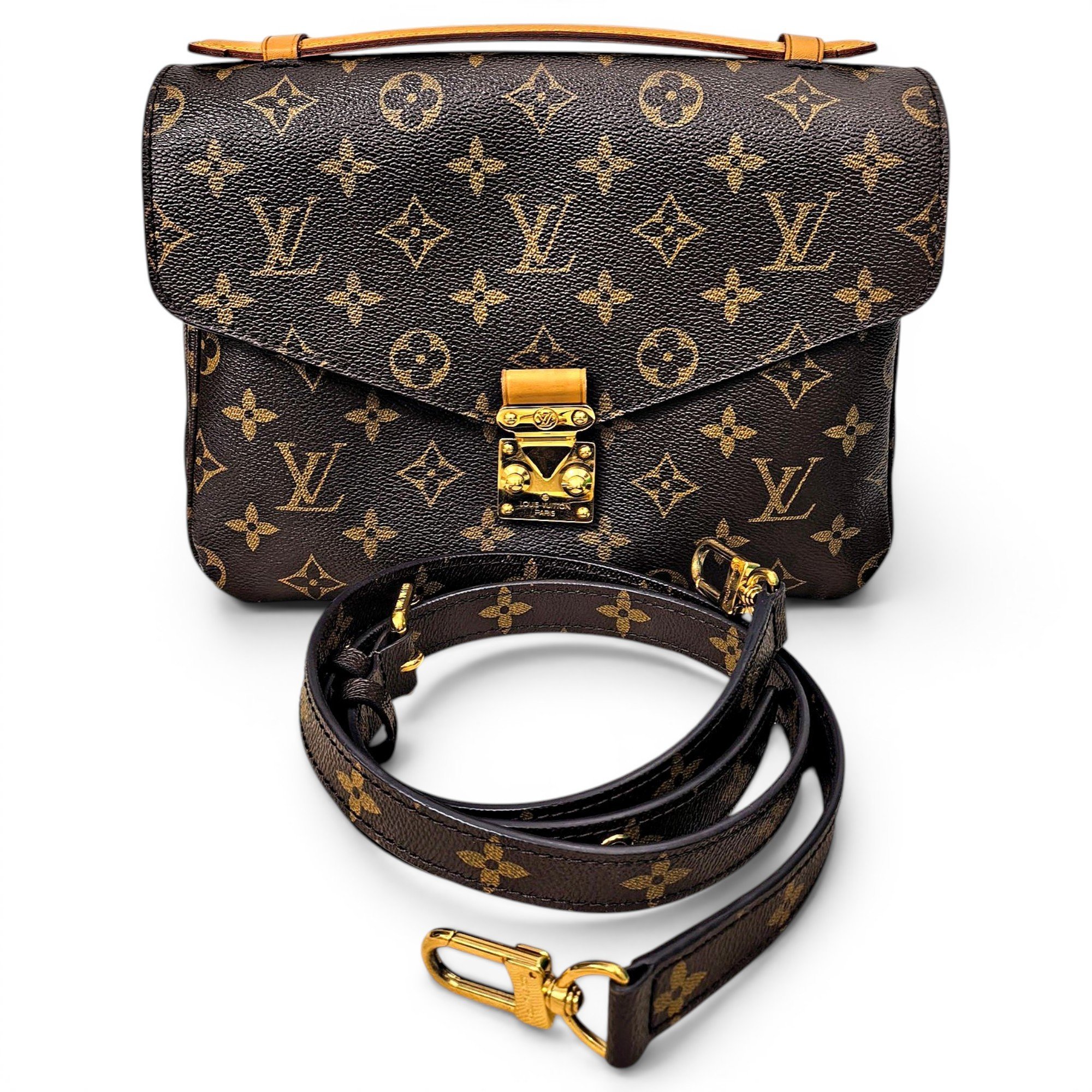 Metis leather handbag