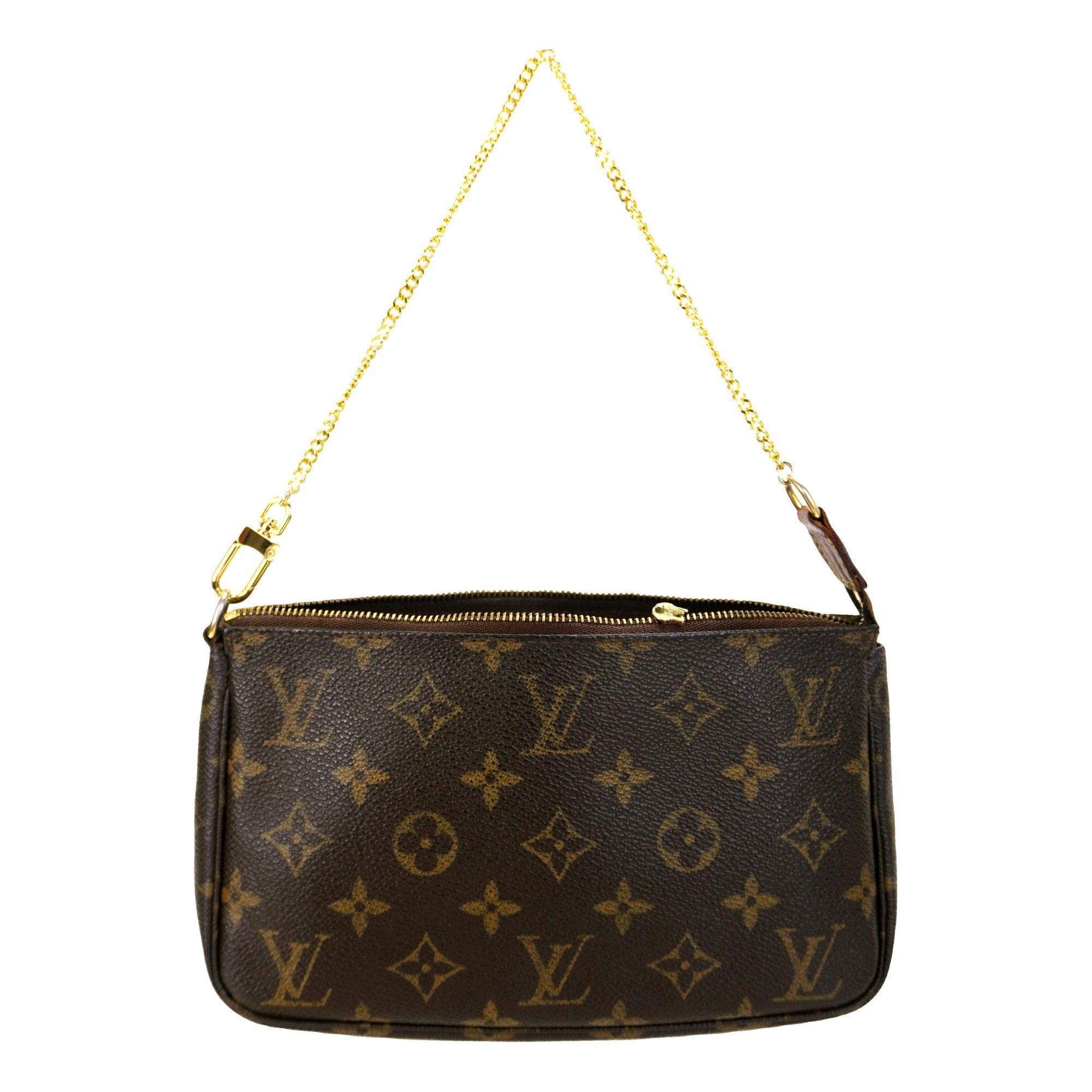 Pochette Accessoire leather handbag