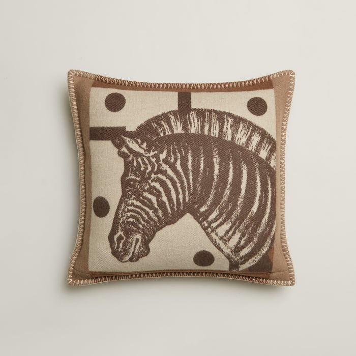 Ébène Zebre Zig Zag Pillow
