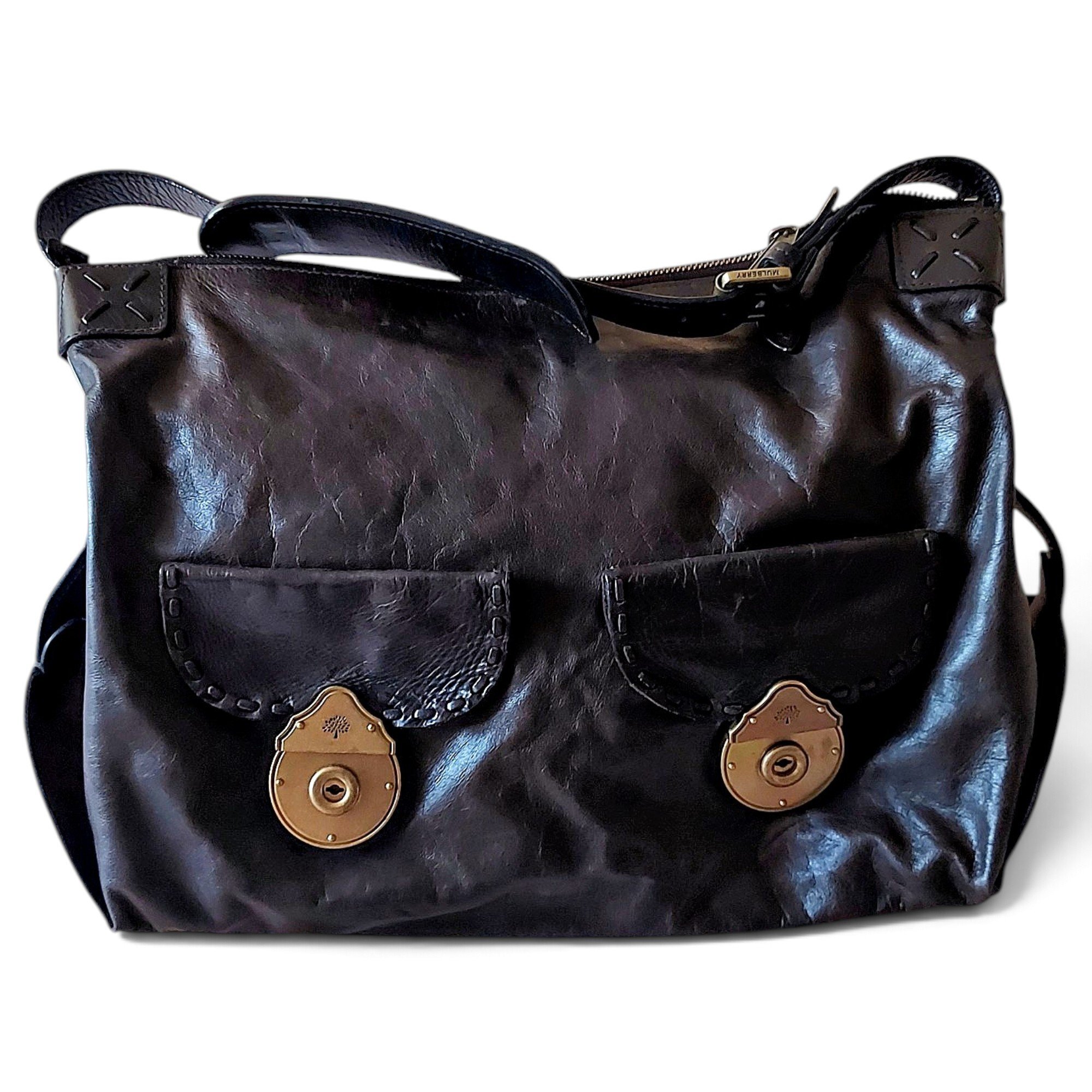 Daria leather handbag
