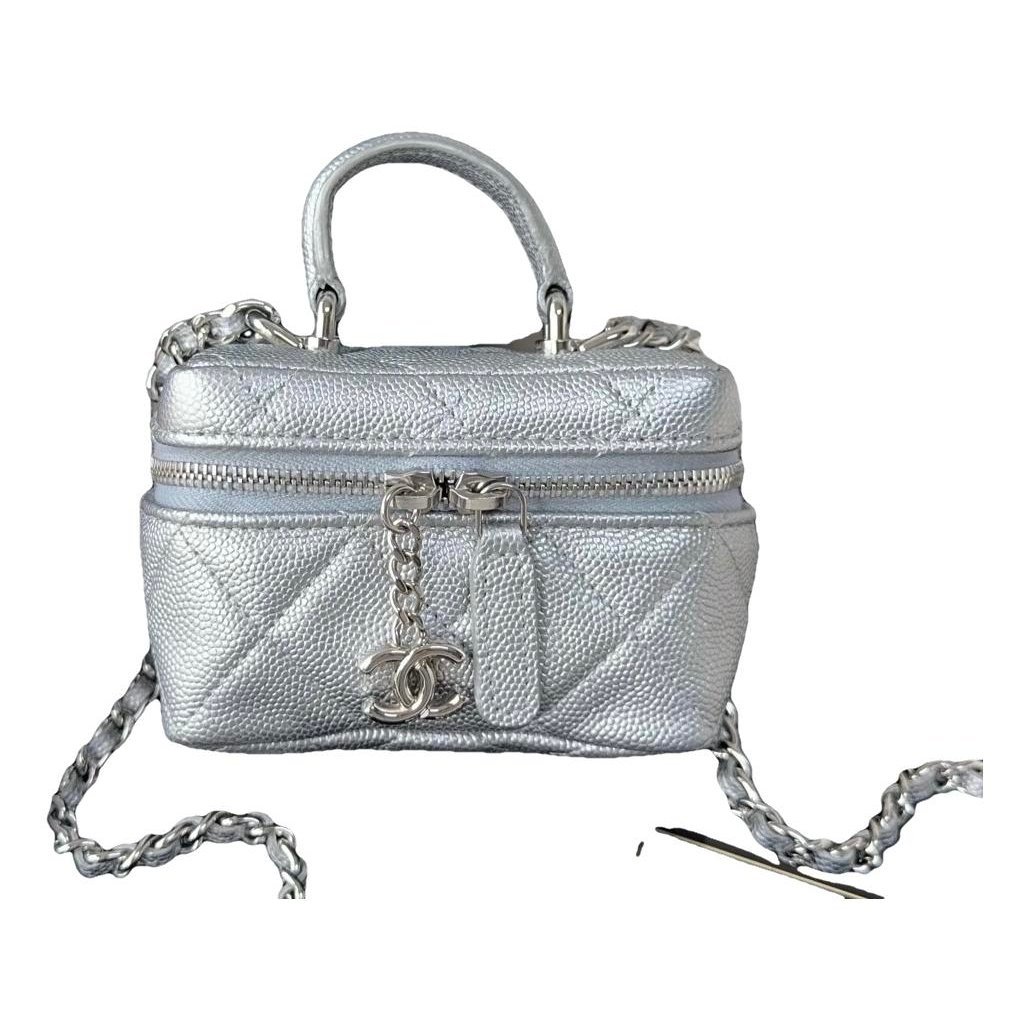 Trendy CC Vanity leather handbag