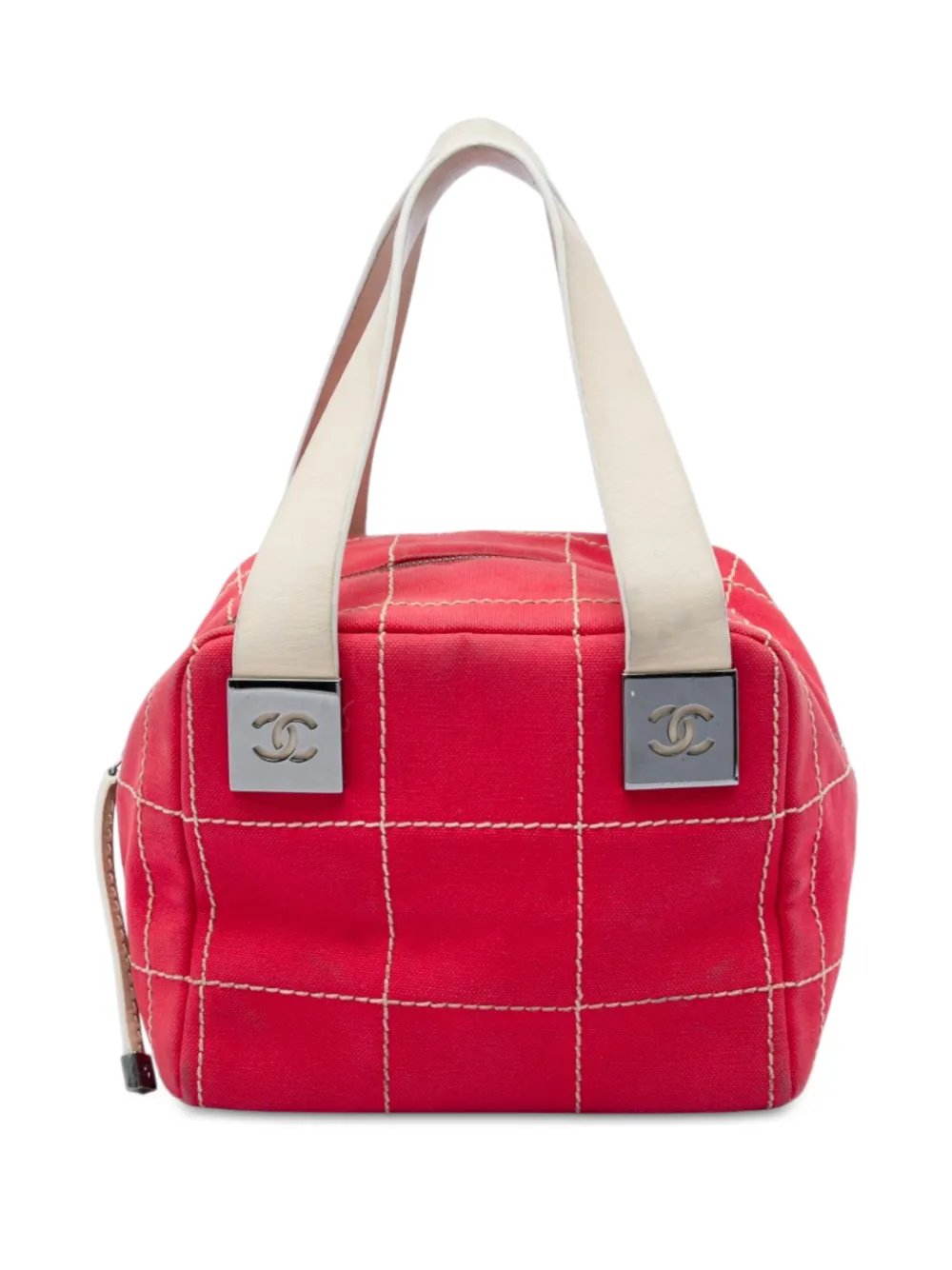 2003-2004 CC Chocolate Bar Canvas Wild Stitch handbag