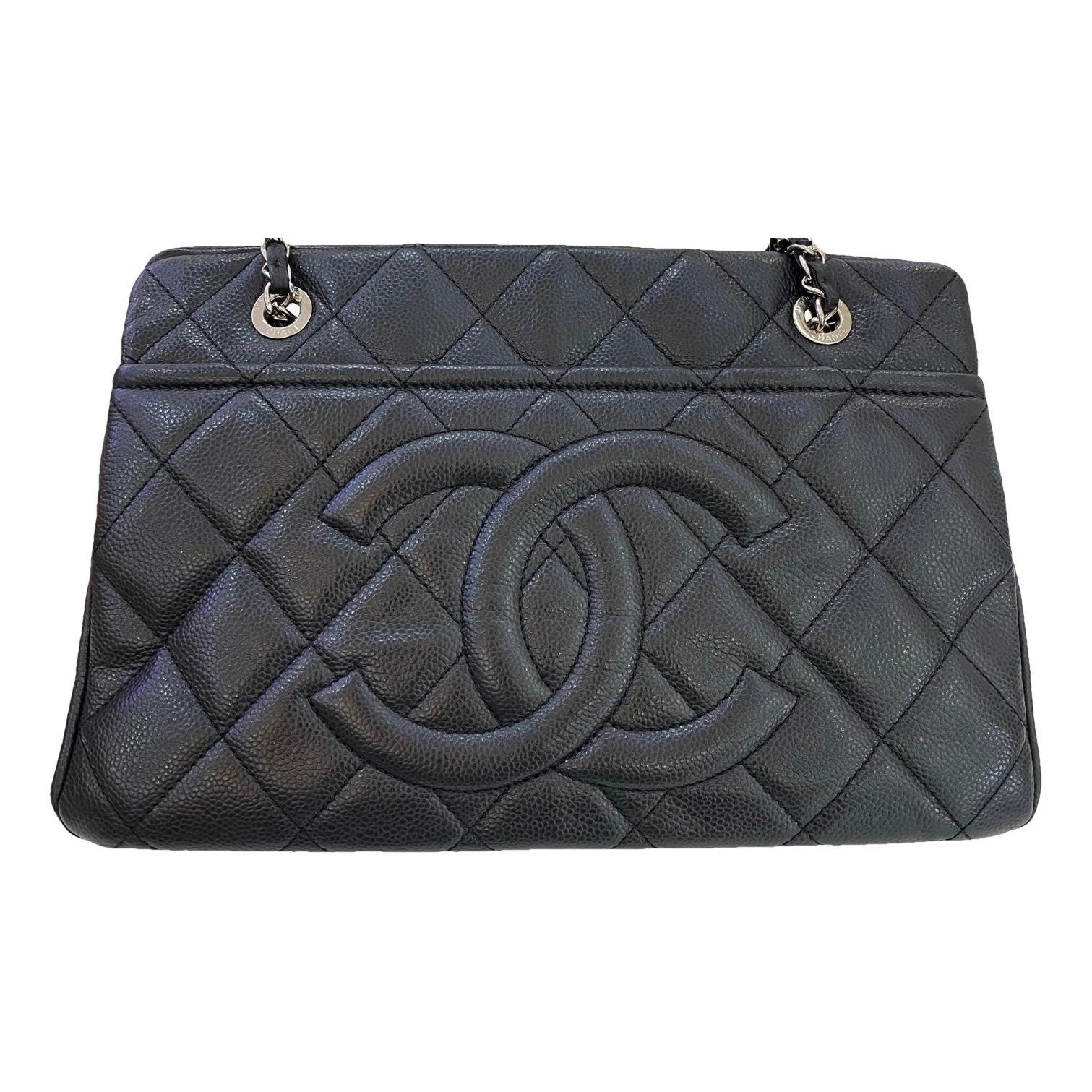 Leather tote