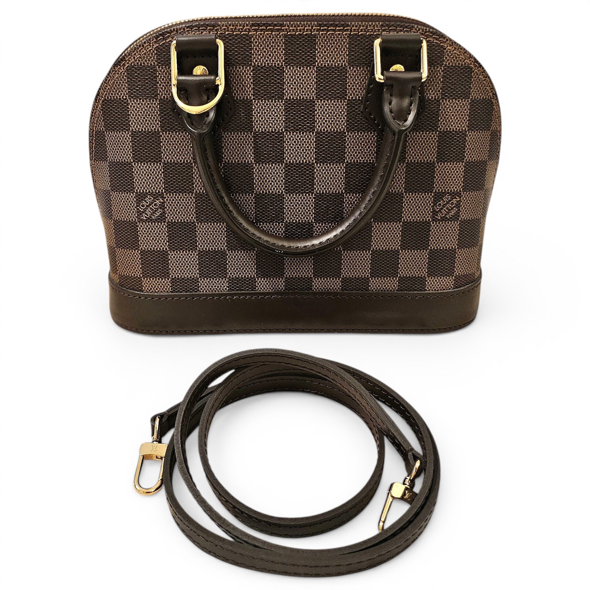 Alma leather handbag