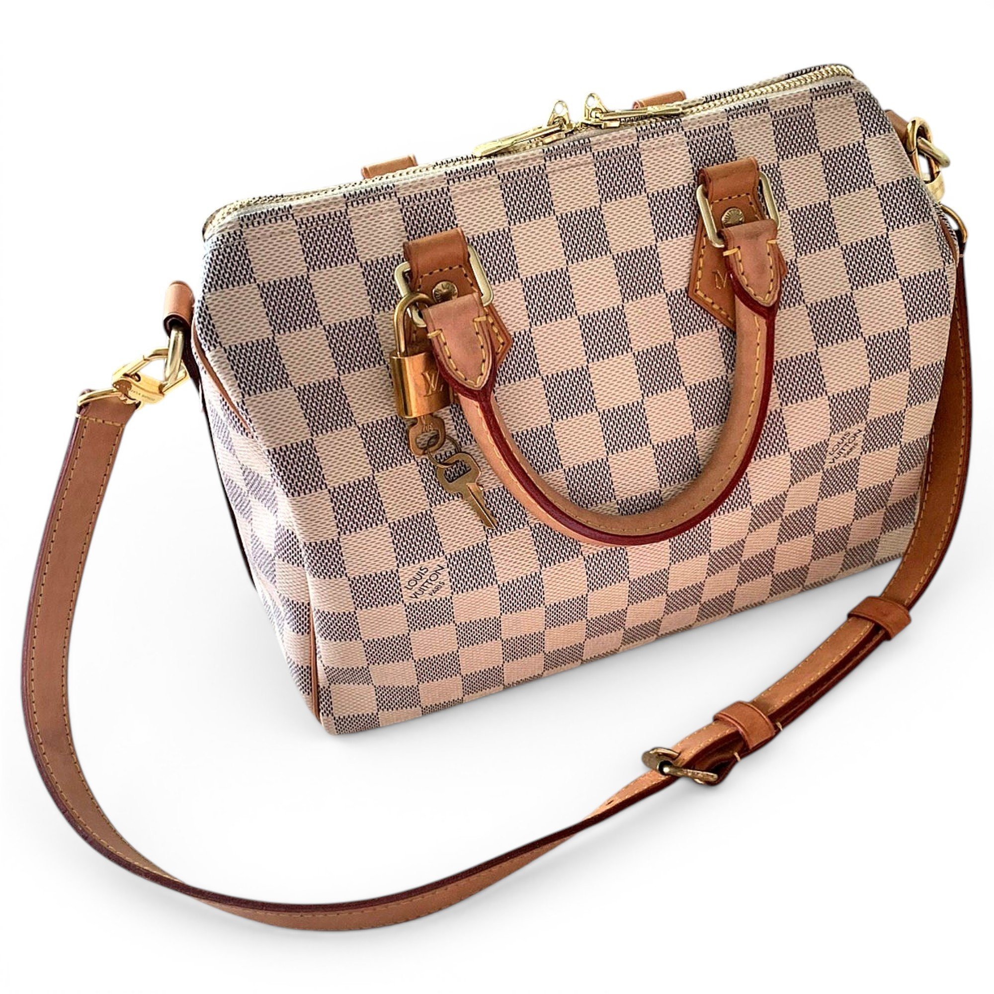 Speedy Bandoulière cloth crossbody bag