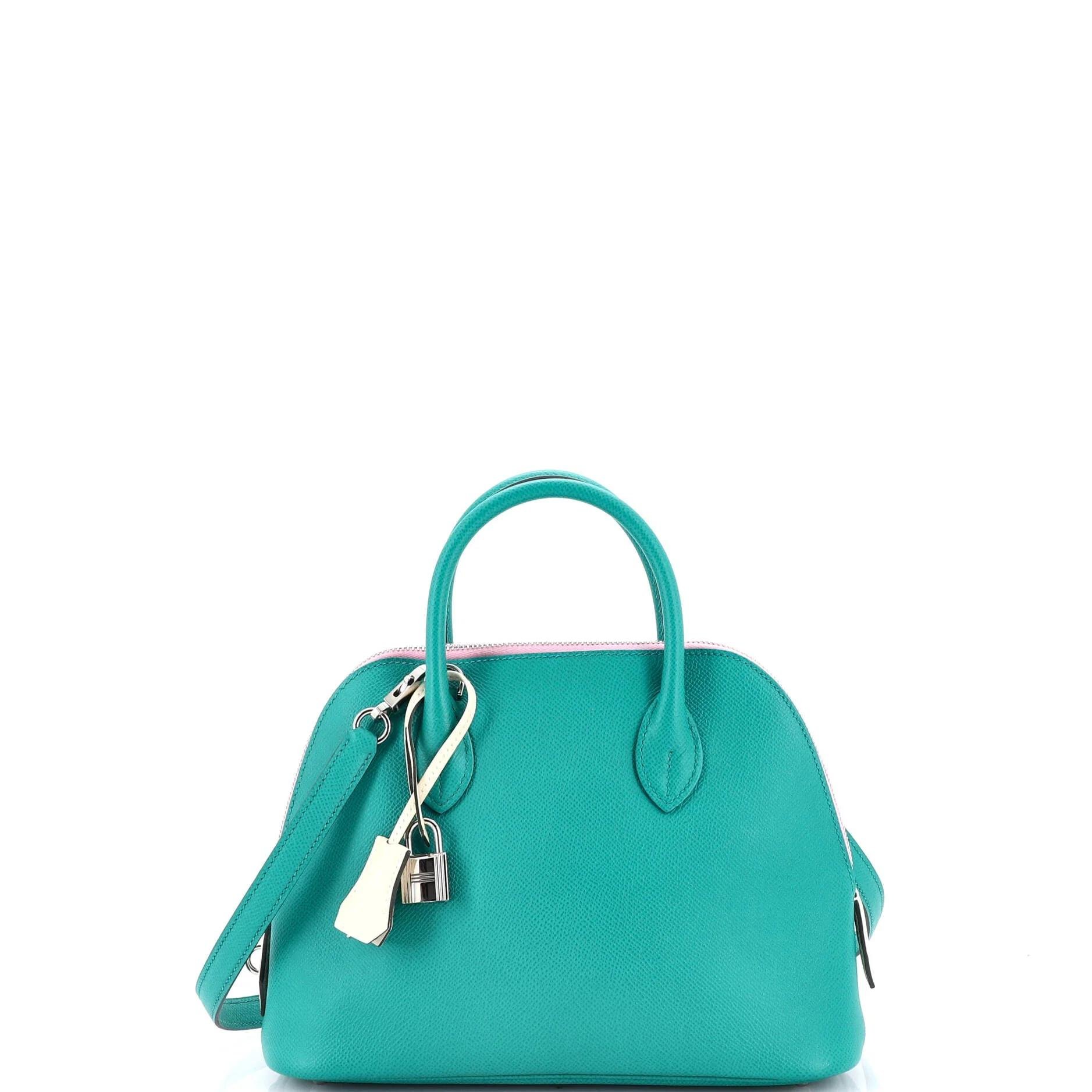 Hermes Bolide Handbag Pink Epsom Leather 1923