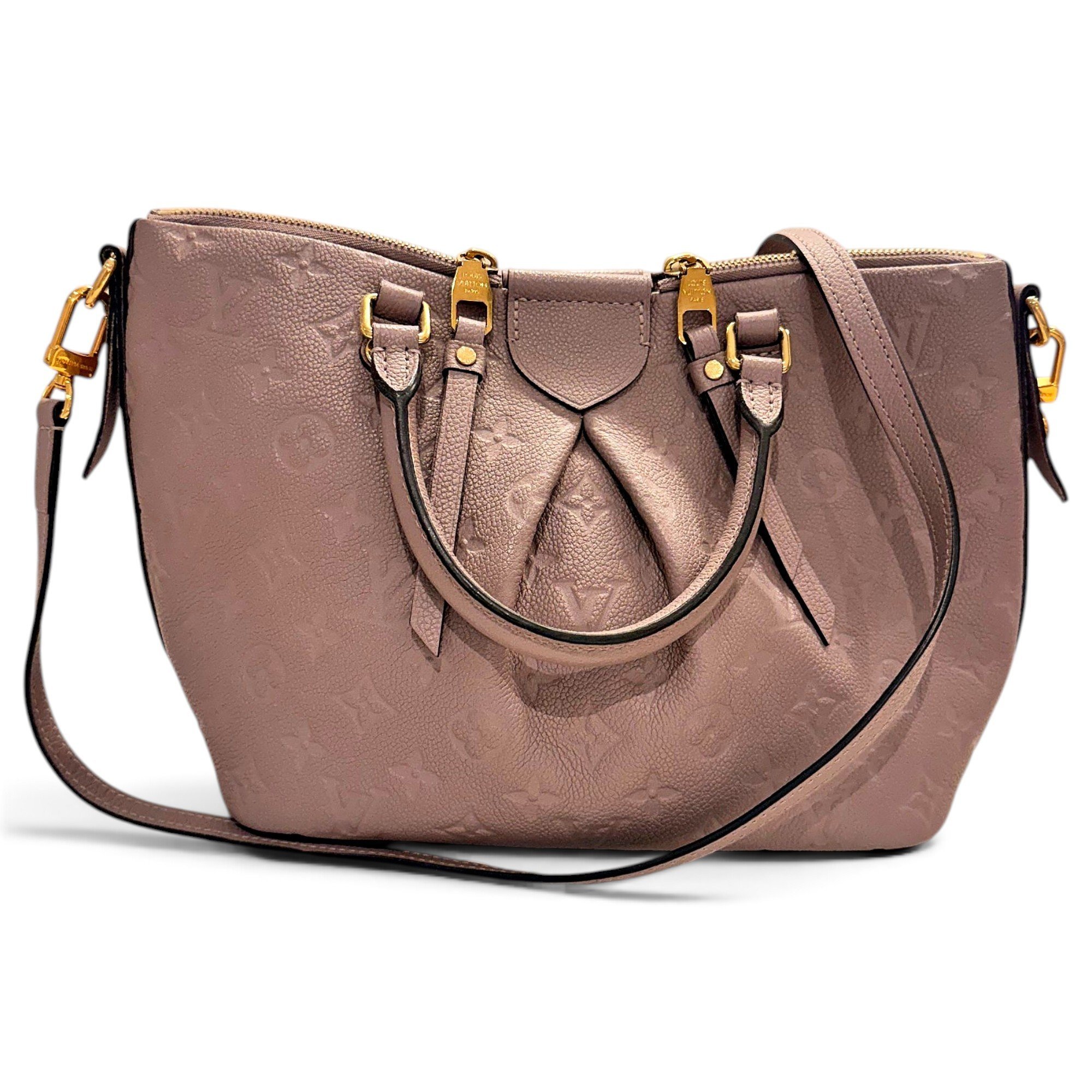 Mazarine leather handbag