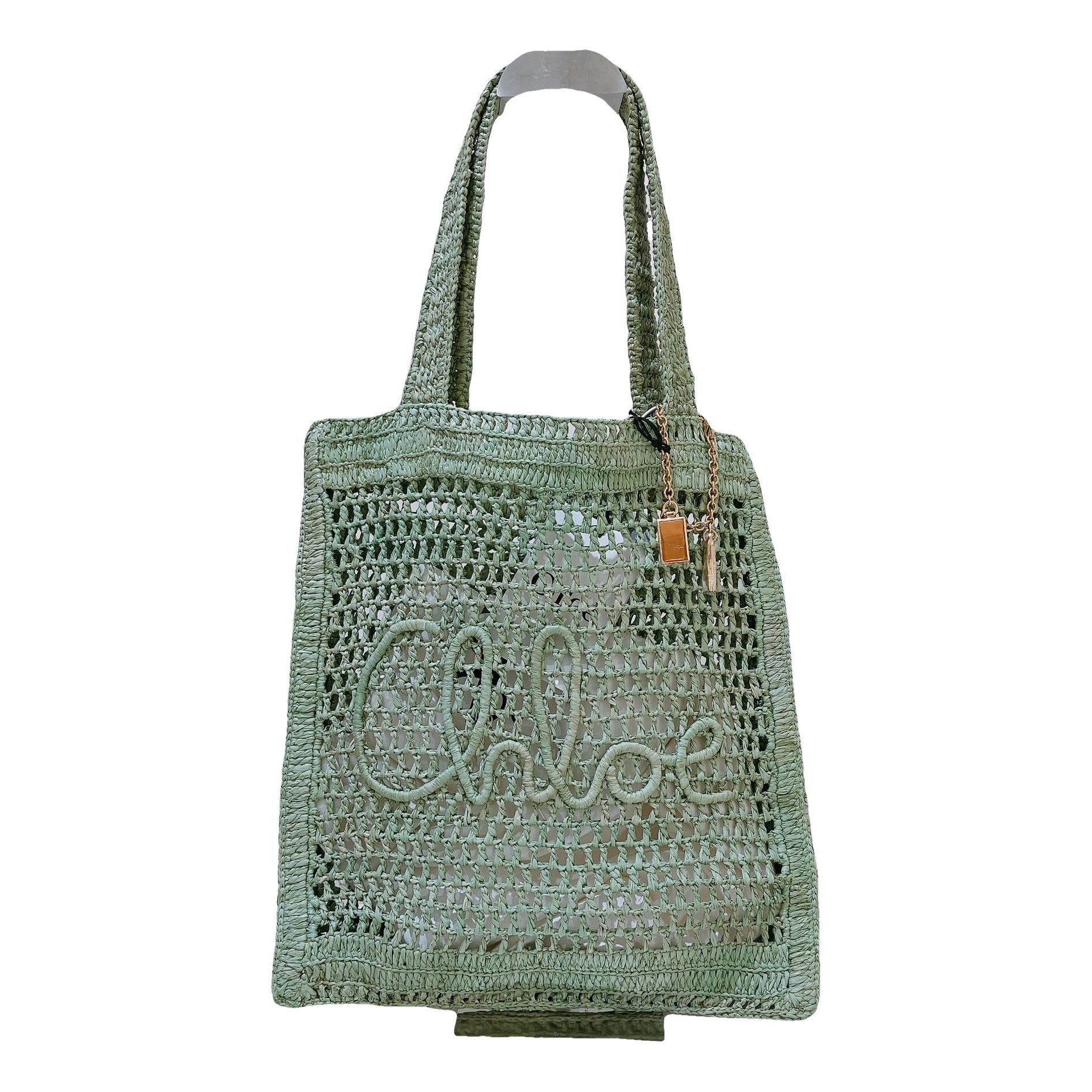 Chloe Linen clutch bag