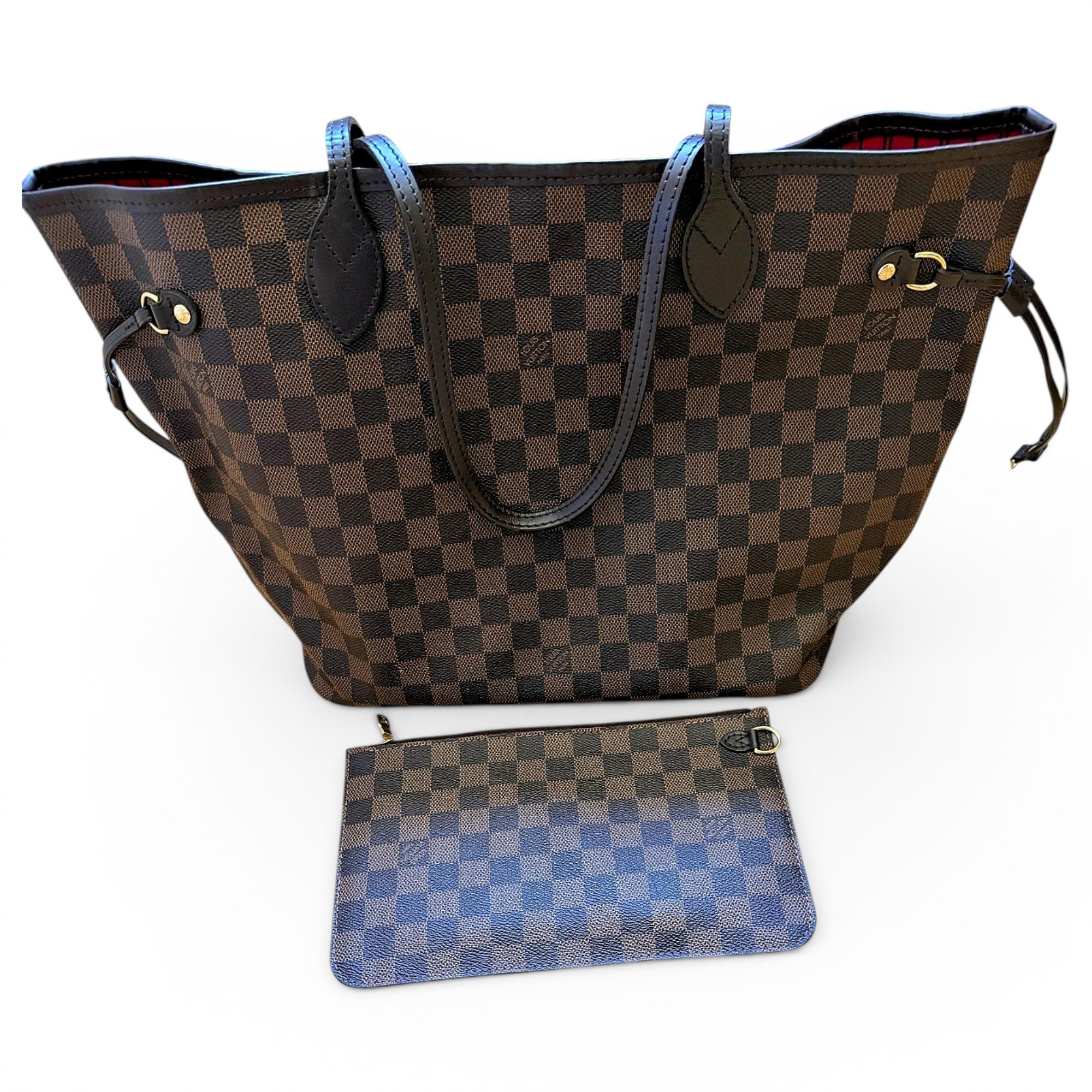 Neverfull leather tote