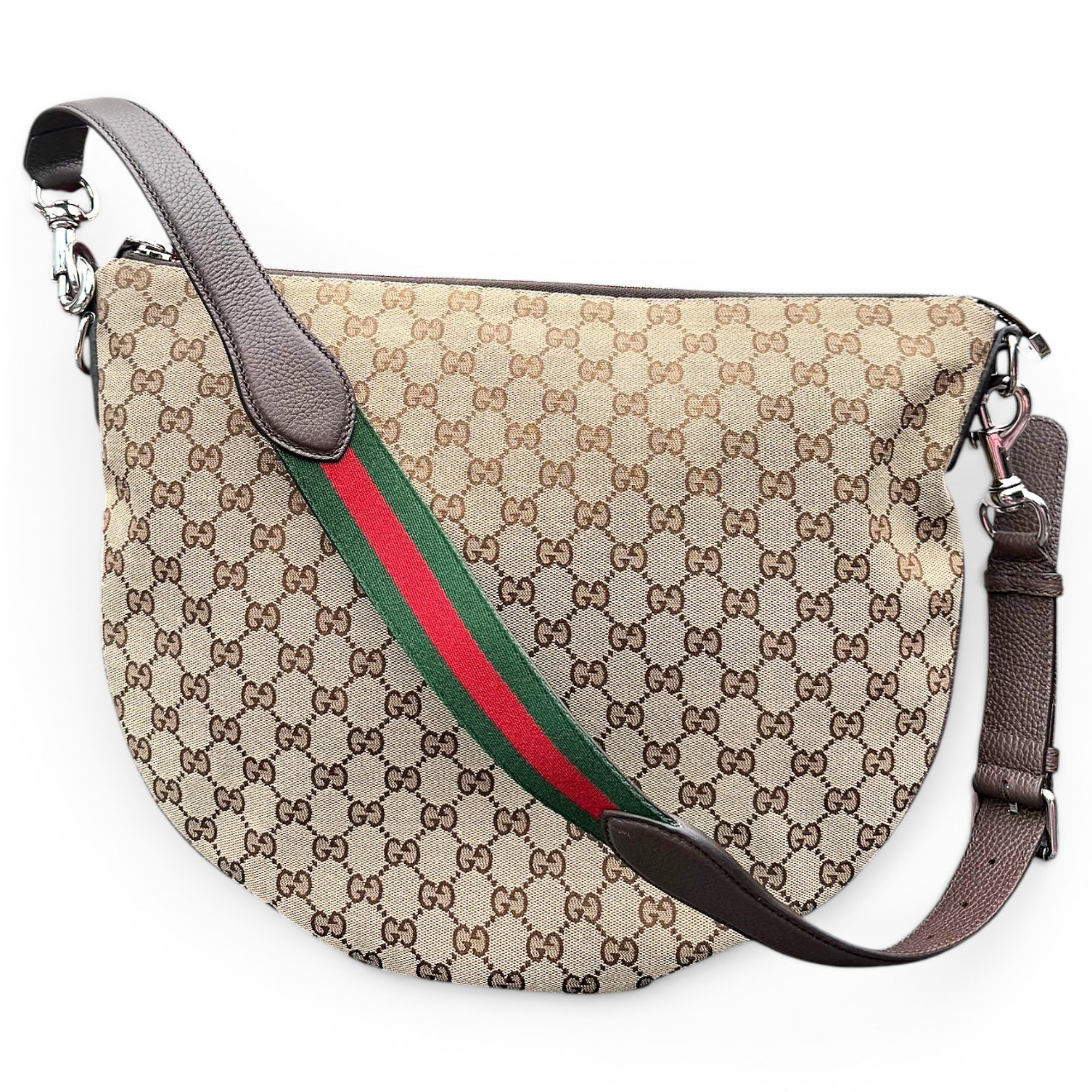 Gucci B leather handbag