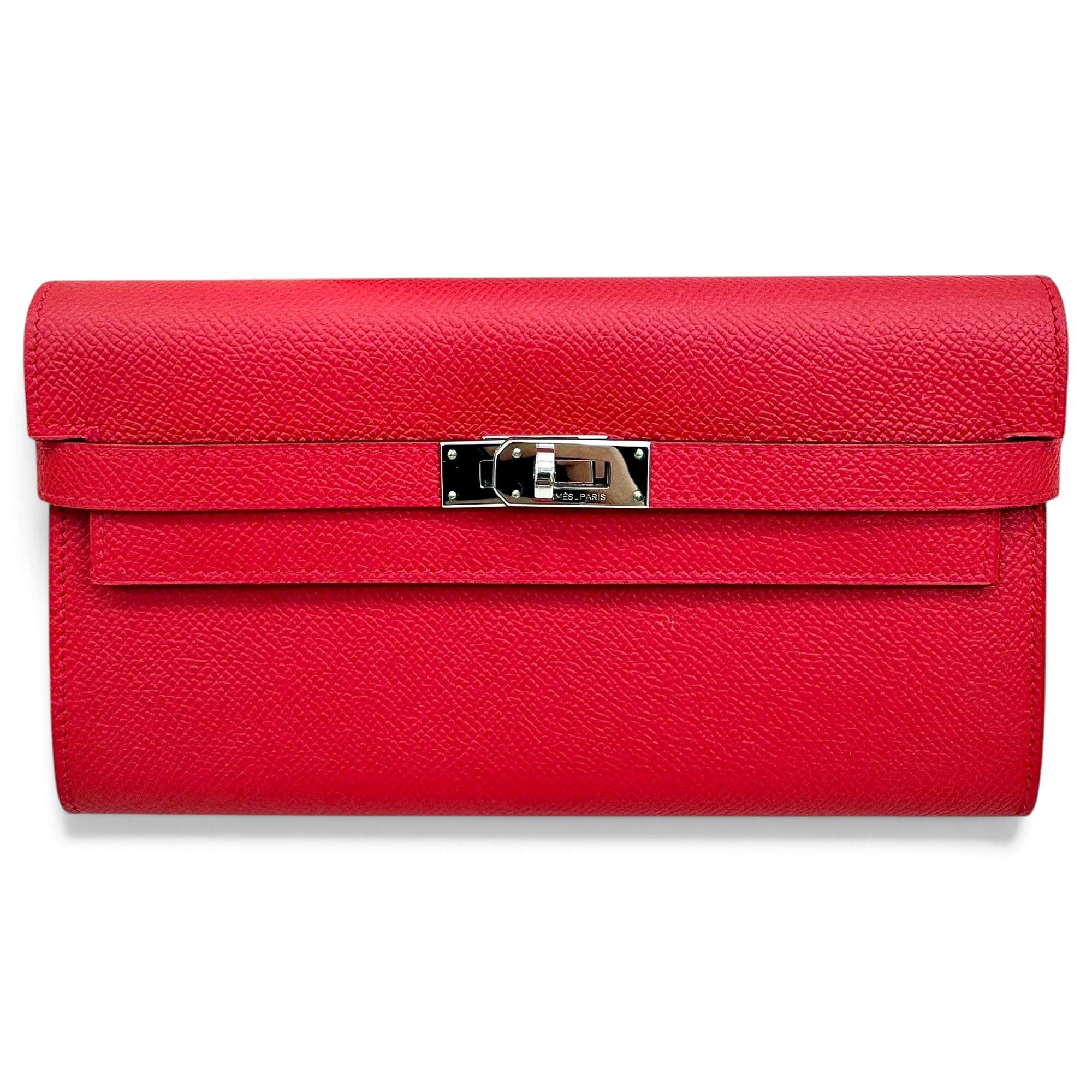 Kelly to go leather clutch bag