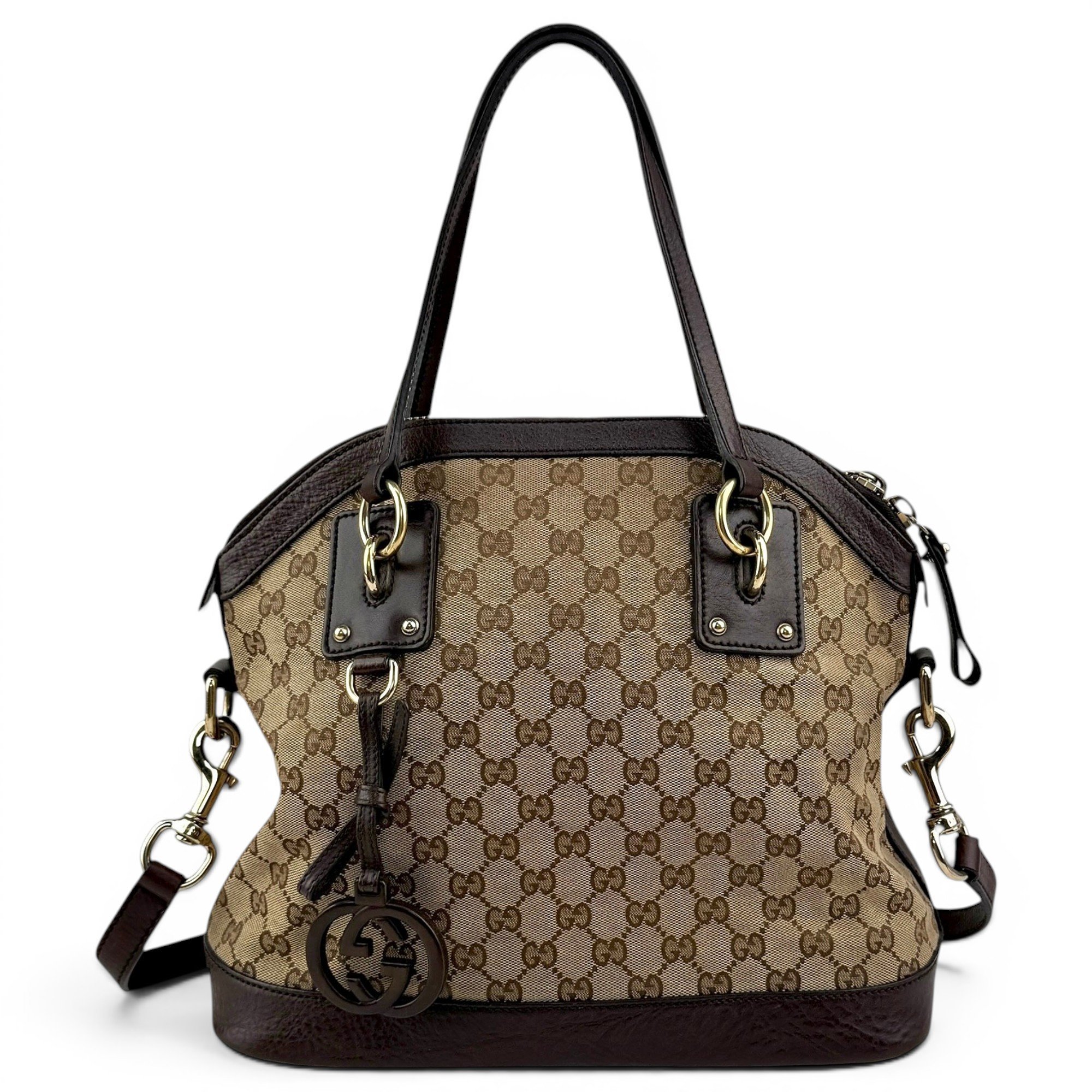 Gucci Interlocking cloth handbag