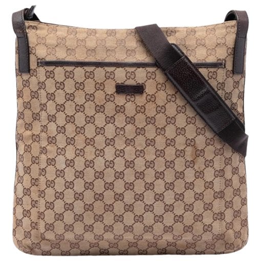 Gucci B cloth crossbody bag