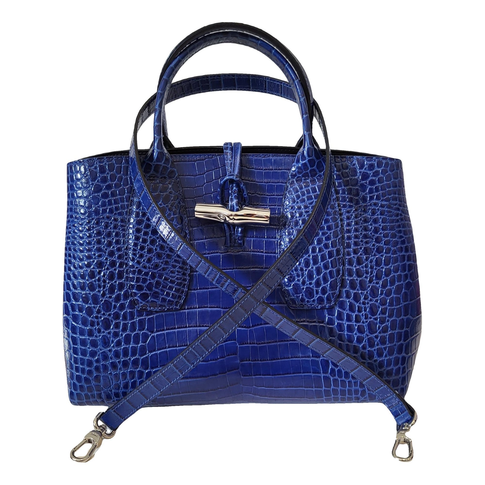 Roseau leather crossbody bag