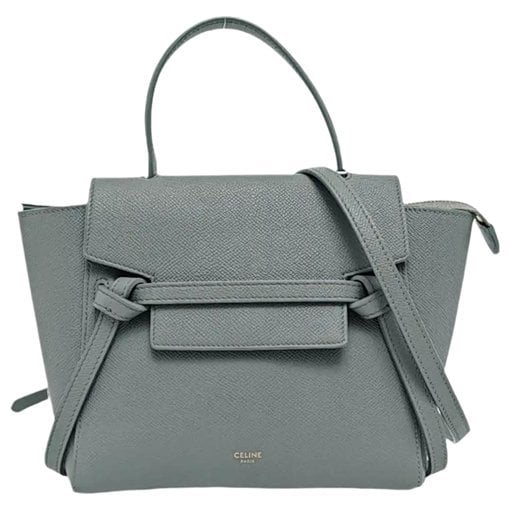 Belt leather handbag
