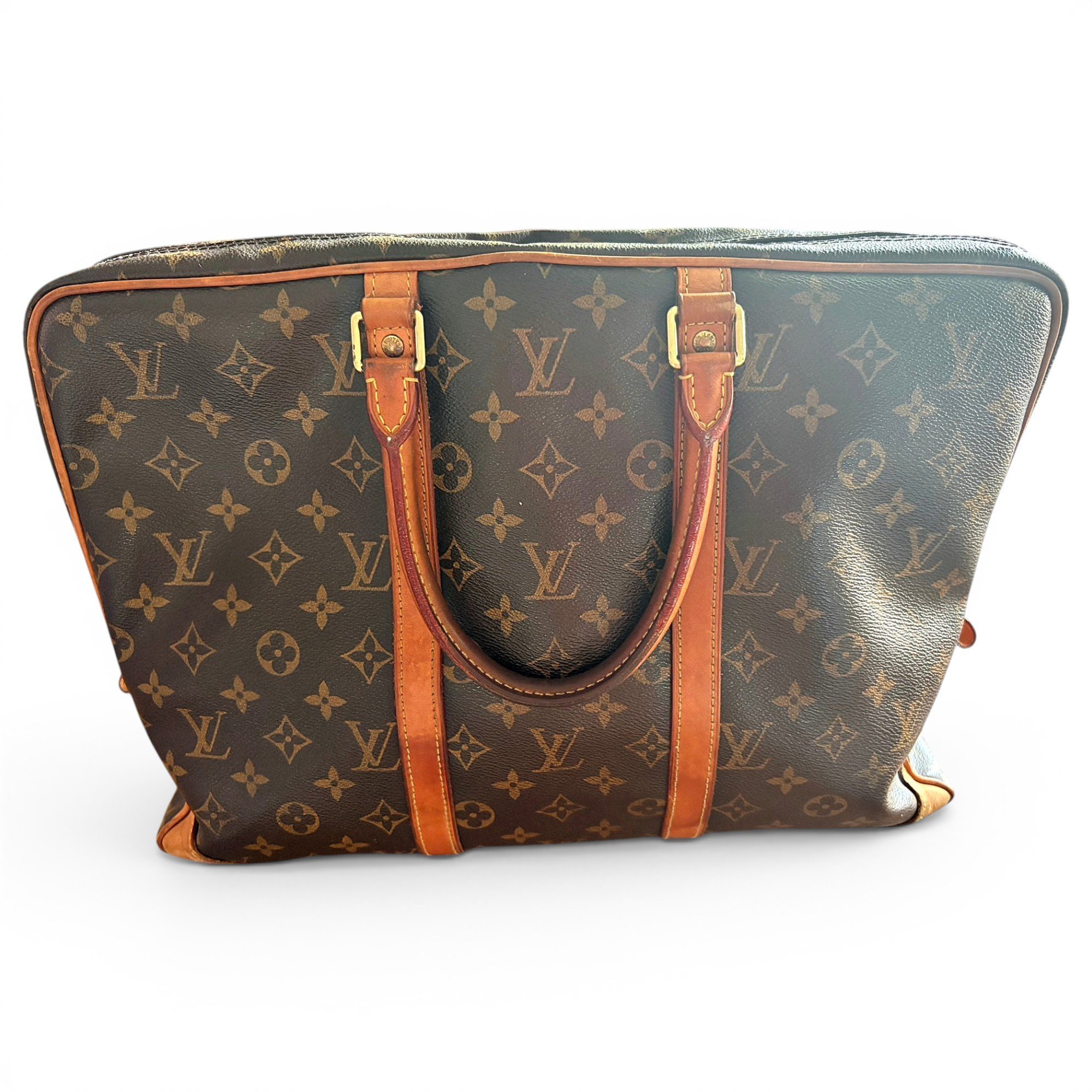 Porte Documents Voyage leather handbag
