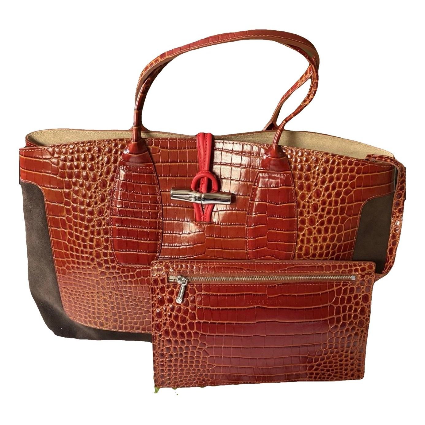 Roseau leather handbag