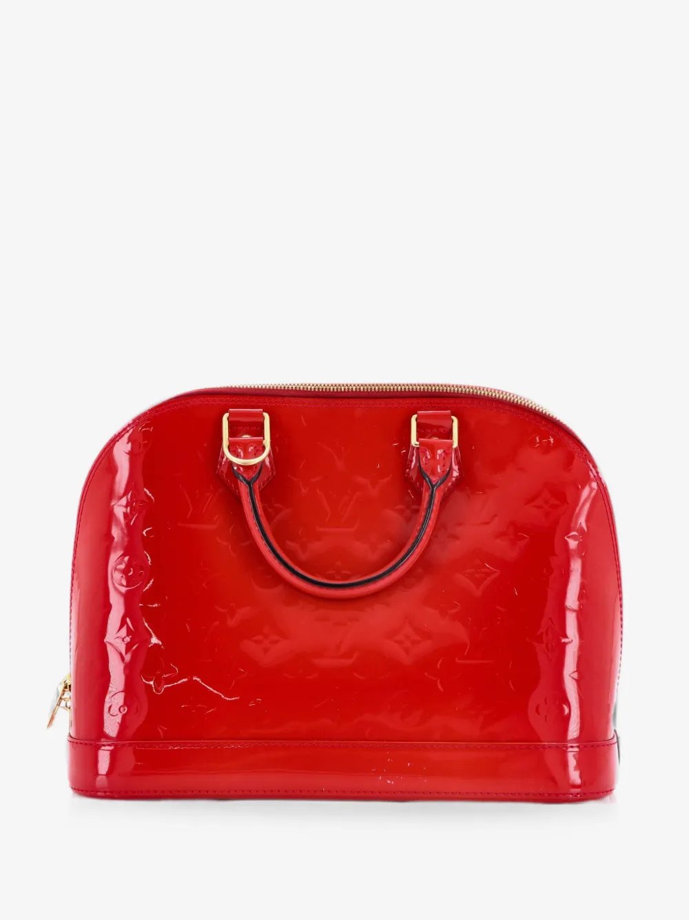Alma Handbag Monogram Vernis PM satchel